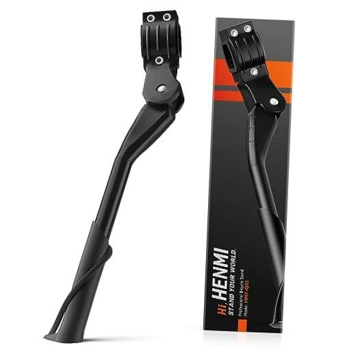 Bike Kickstand for Adult Bikes, Adjustable Bicycle Kickstand for Most 26"