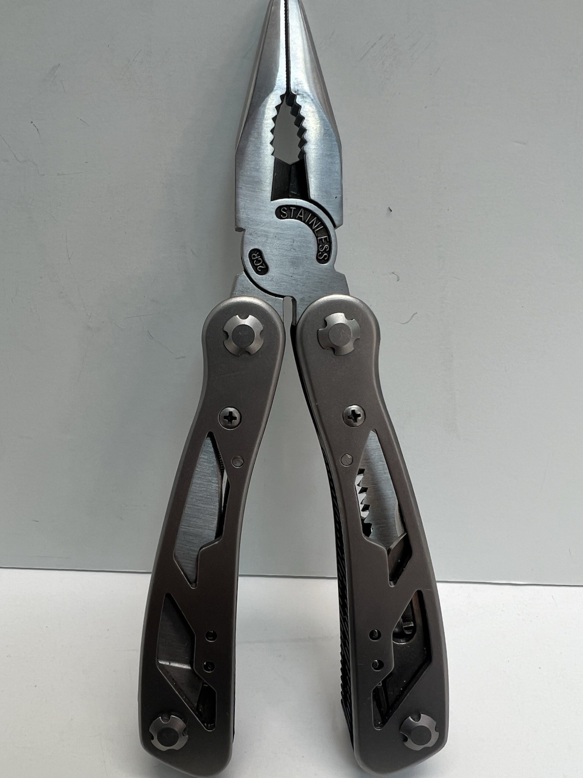 Stanley Multitool Stainless Knife Pliers 2CR With Sheath 9 Tool Functions