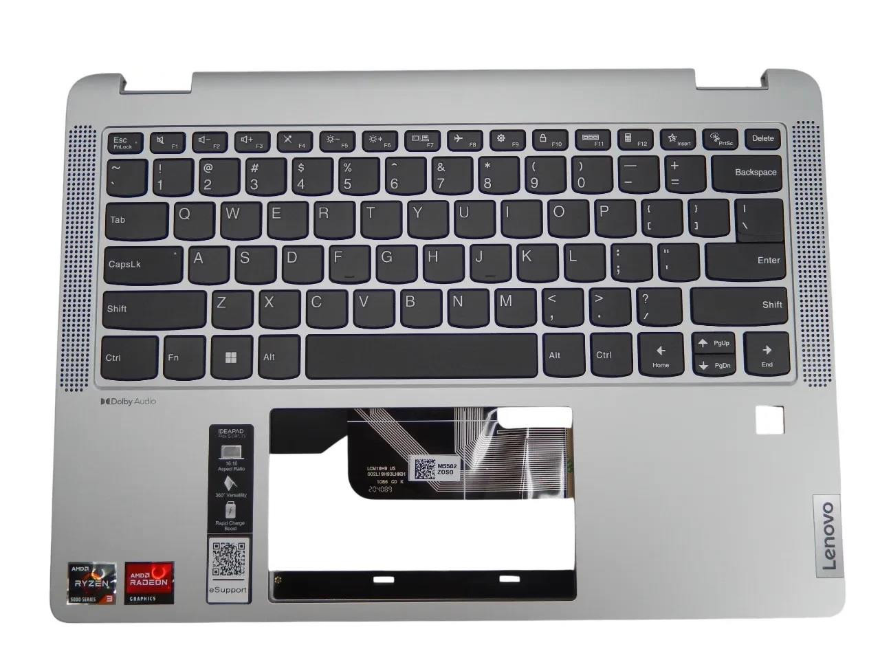 Lenovo Flex 5 14IAU7 Keyboard & Palmrest 5CB1H71565 - Free Shipping