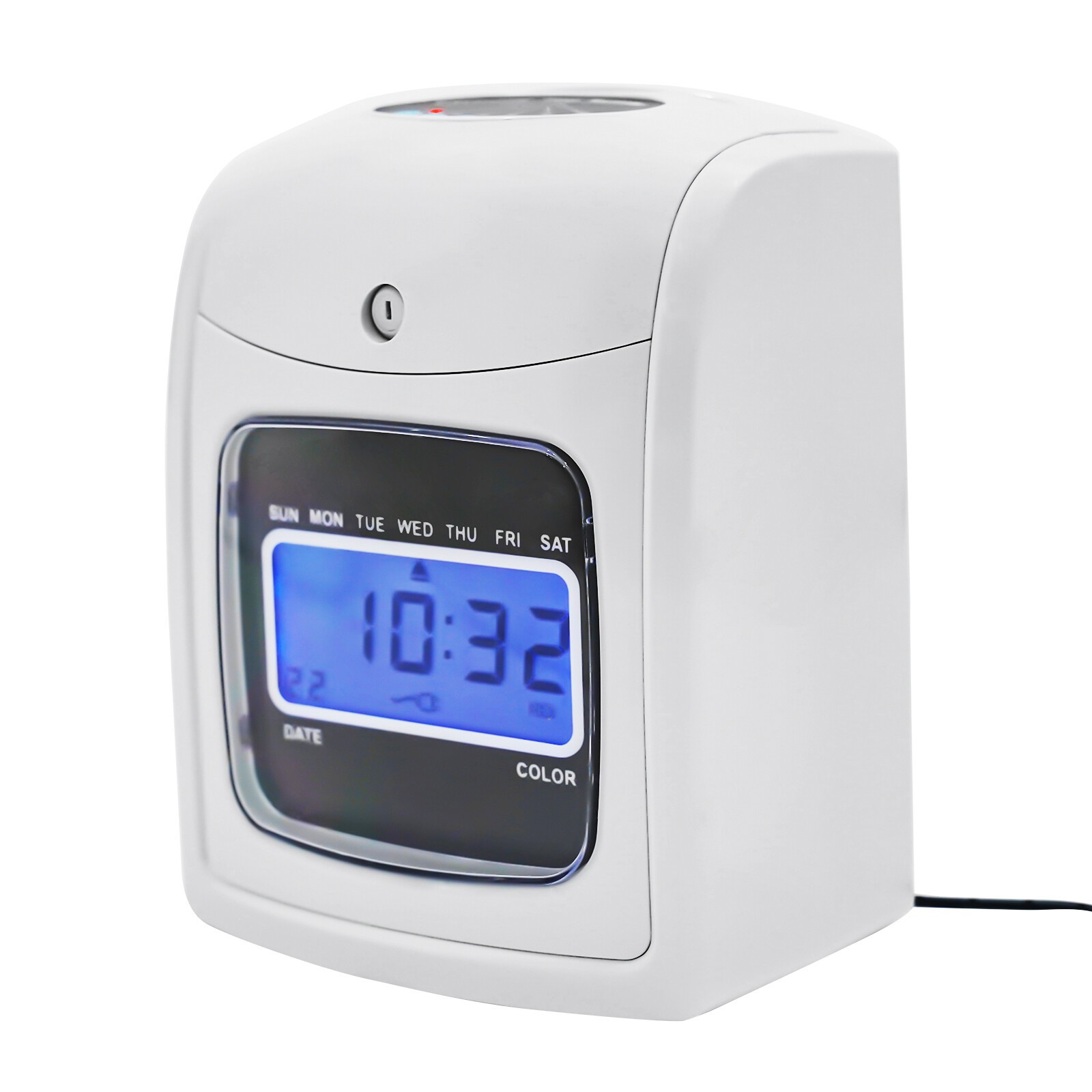 Pyramid Time System Model With 50 Cards, Starter Time Clock Bundle, Lcd Display