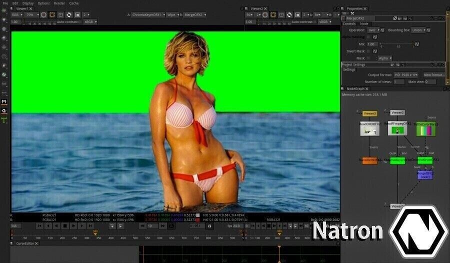 Video Editing Compositing VFX Editor Add After Effects Green Screen Software CD