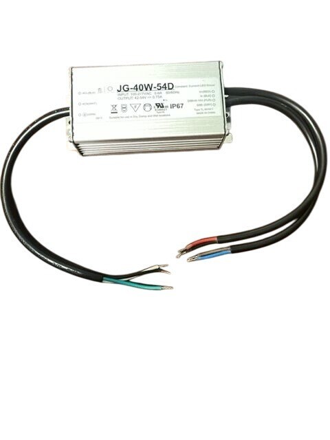 LED Driver  constant current power 40W 100-277VAC IP67 water proof