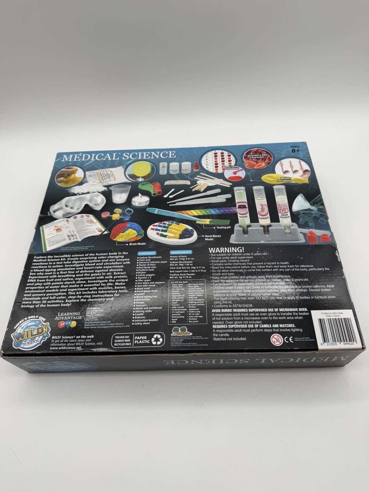 Wild Environmental Science Lab Kit Medical Science STEM Lesson NIB