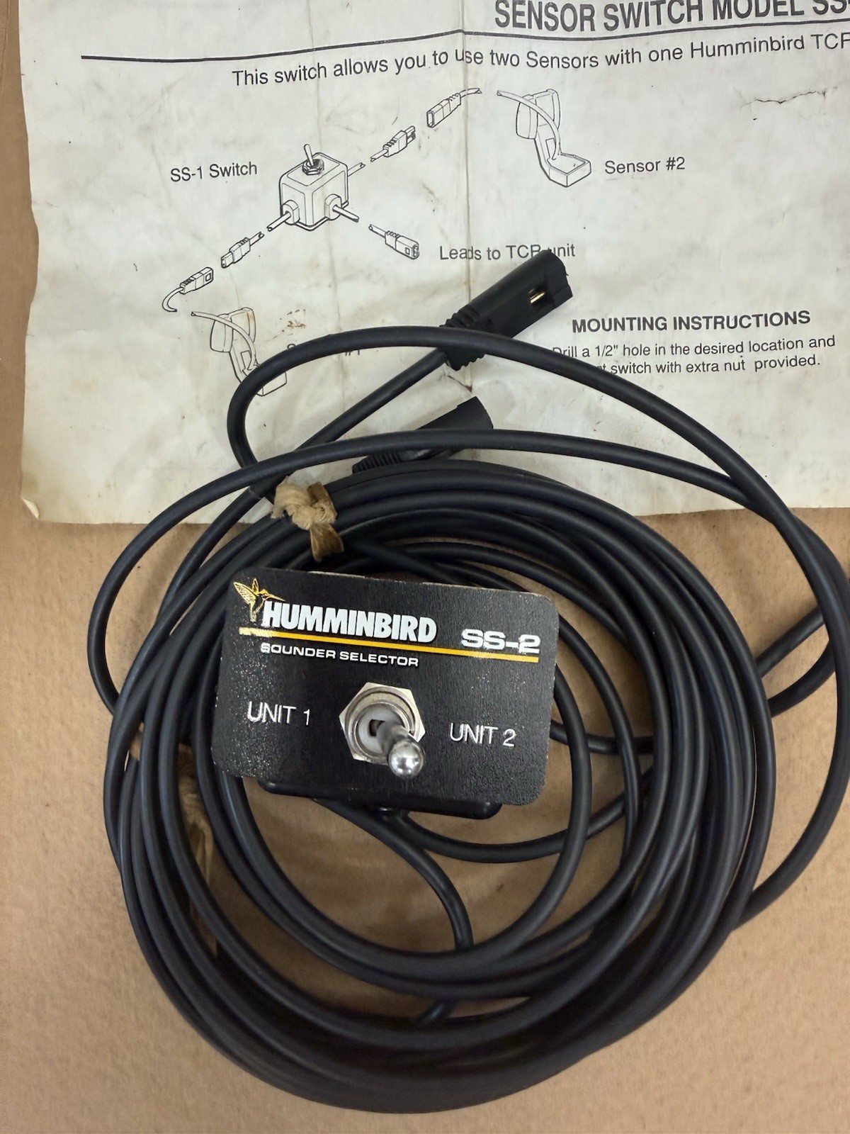 Hummingbird Sensor Switch Model SS-1 New Old Stock ￼