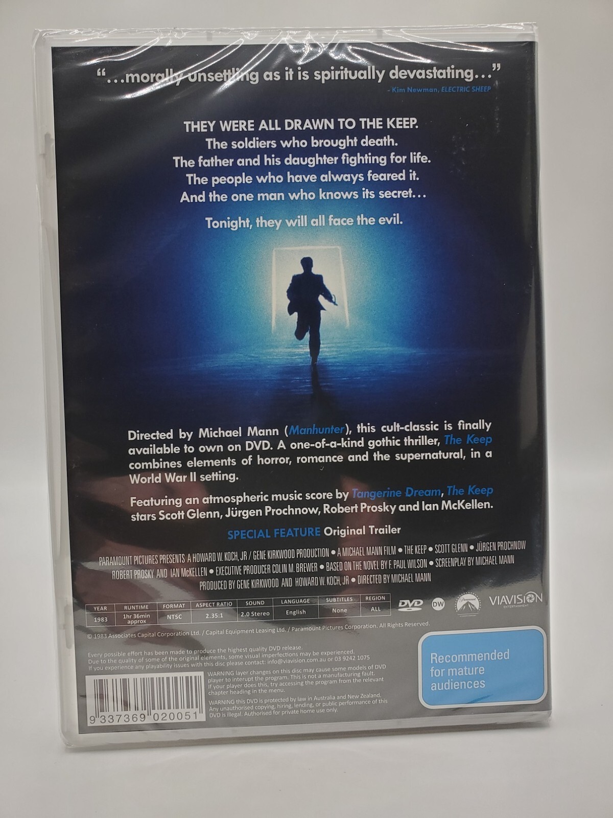 THE KEEP (1983) DVD BRAND NEW (USA Compatible)
