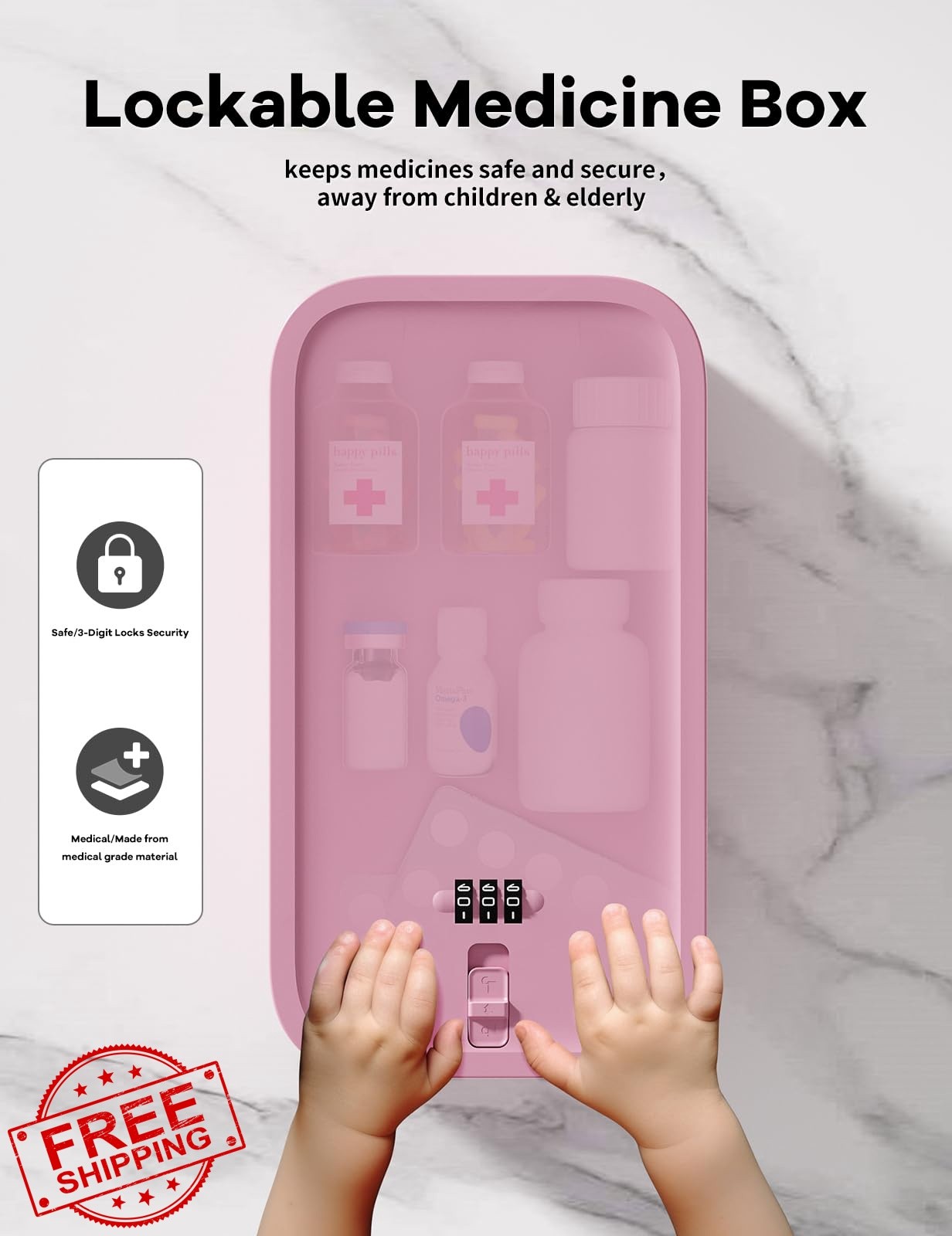 biliitim Lock Box Pink