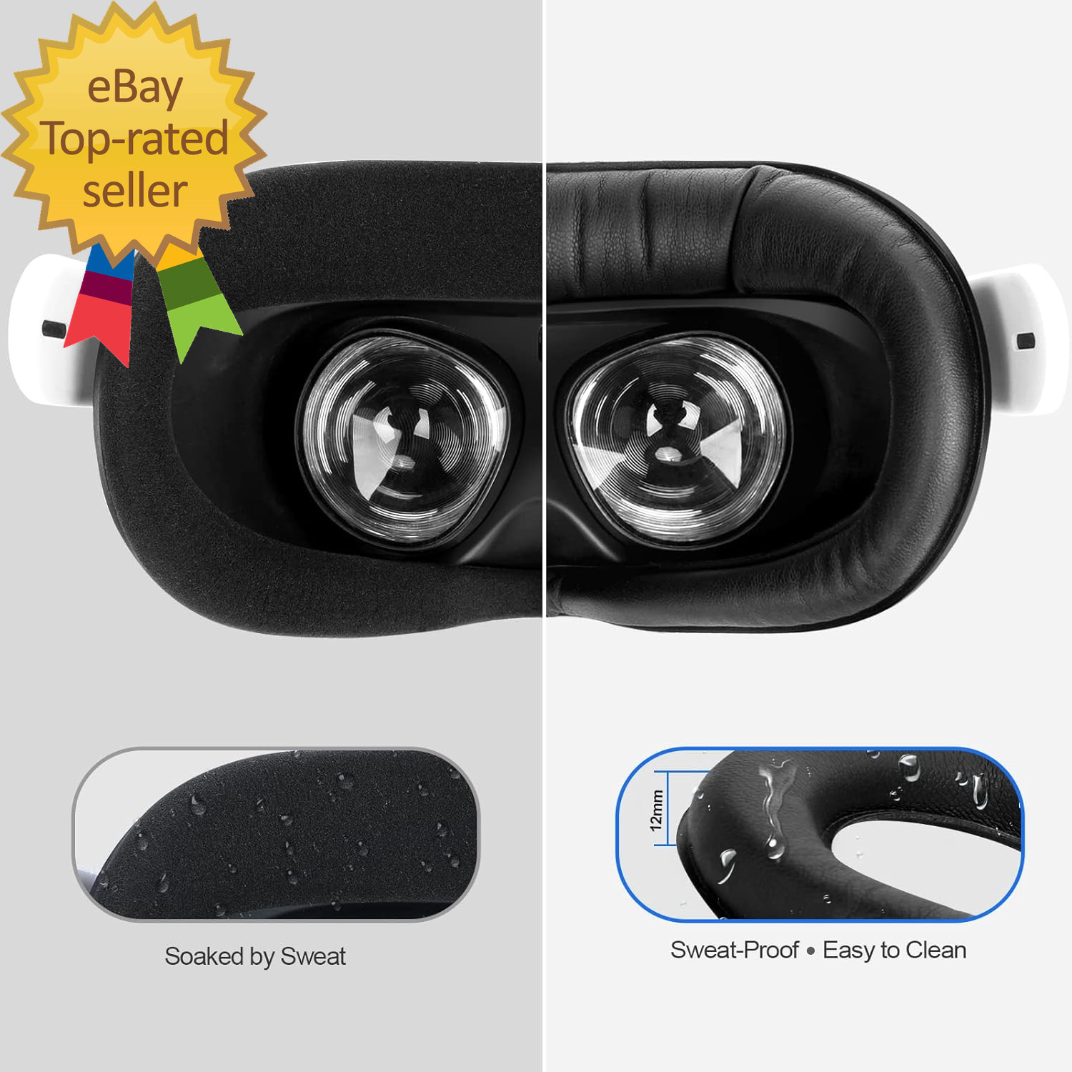 Facial Interface Face Cover Pad for Oculus Quest