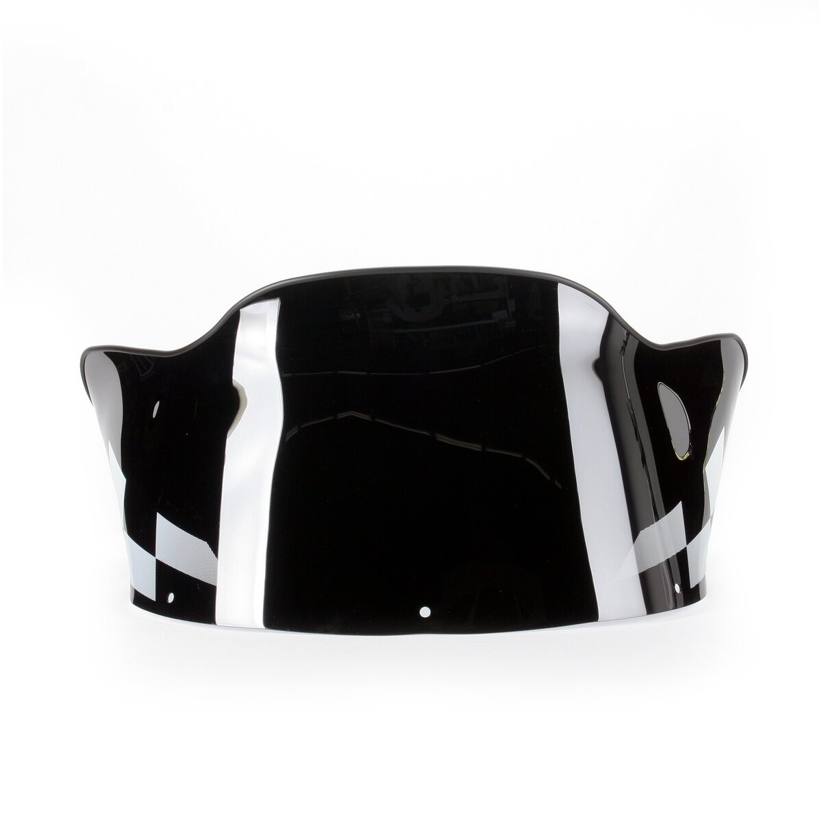 PowerMadd by Cobra 13 1/4" Black/White Windshield - 11320