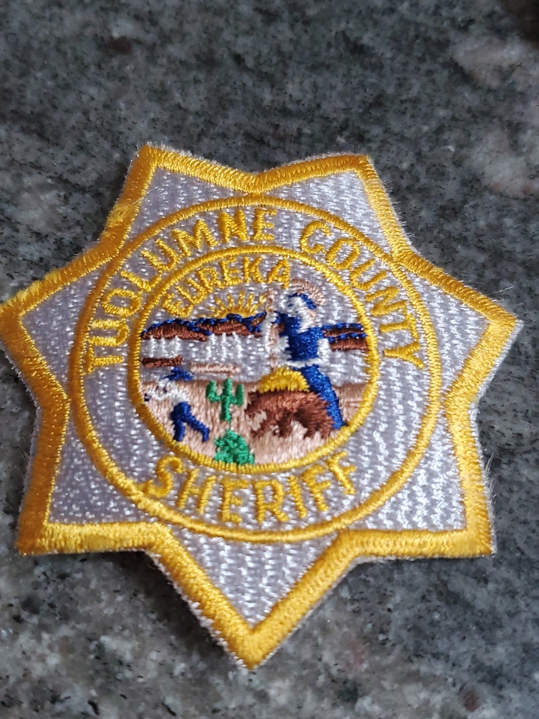 California Tuolumne County Sheriff Patch