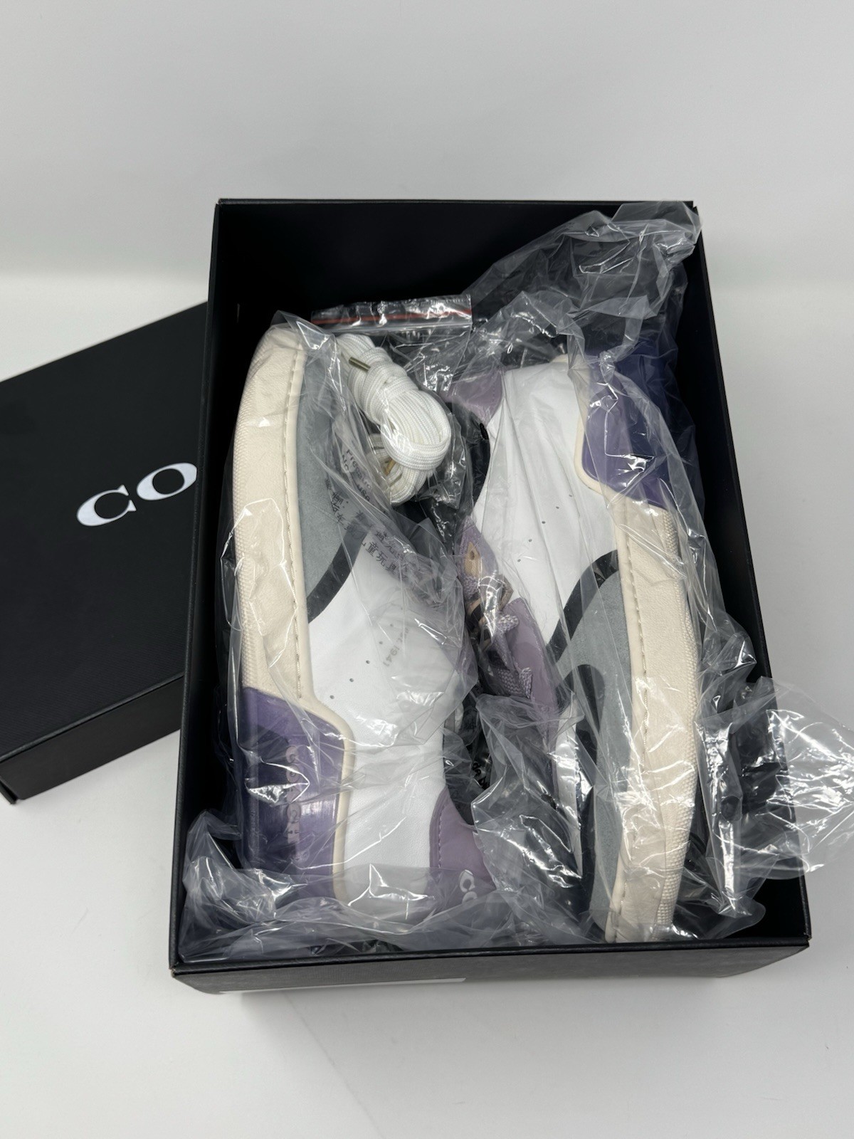 Coach G5045 CitySole Court Stylish Skateboarding Shoes Women's Purple Size 7.5B