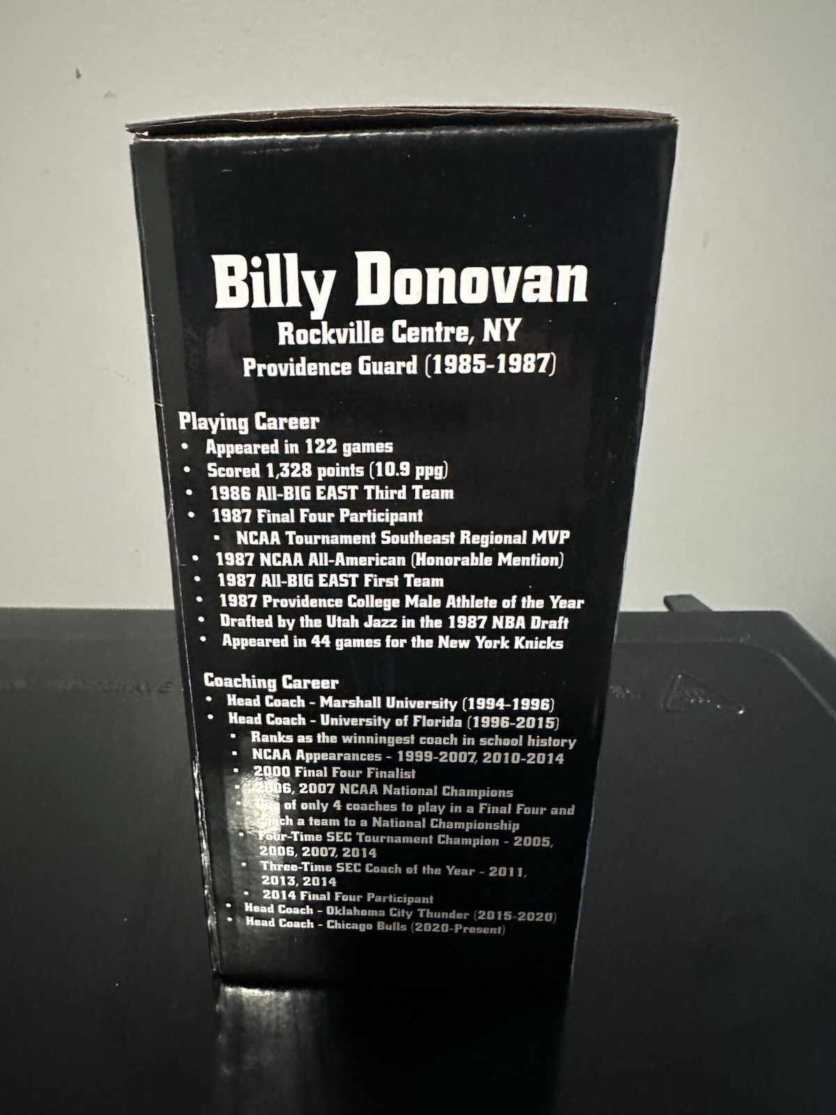 Providence College Friars BILLY DONOVAN BOBBLEHEAD