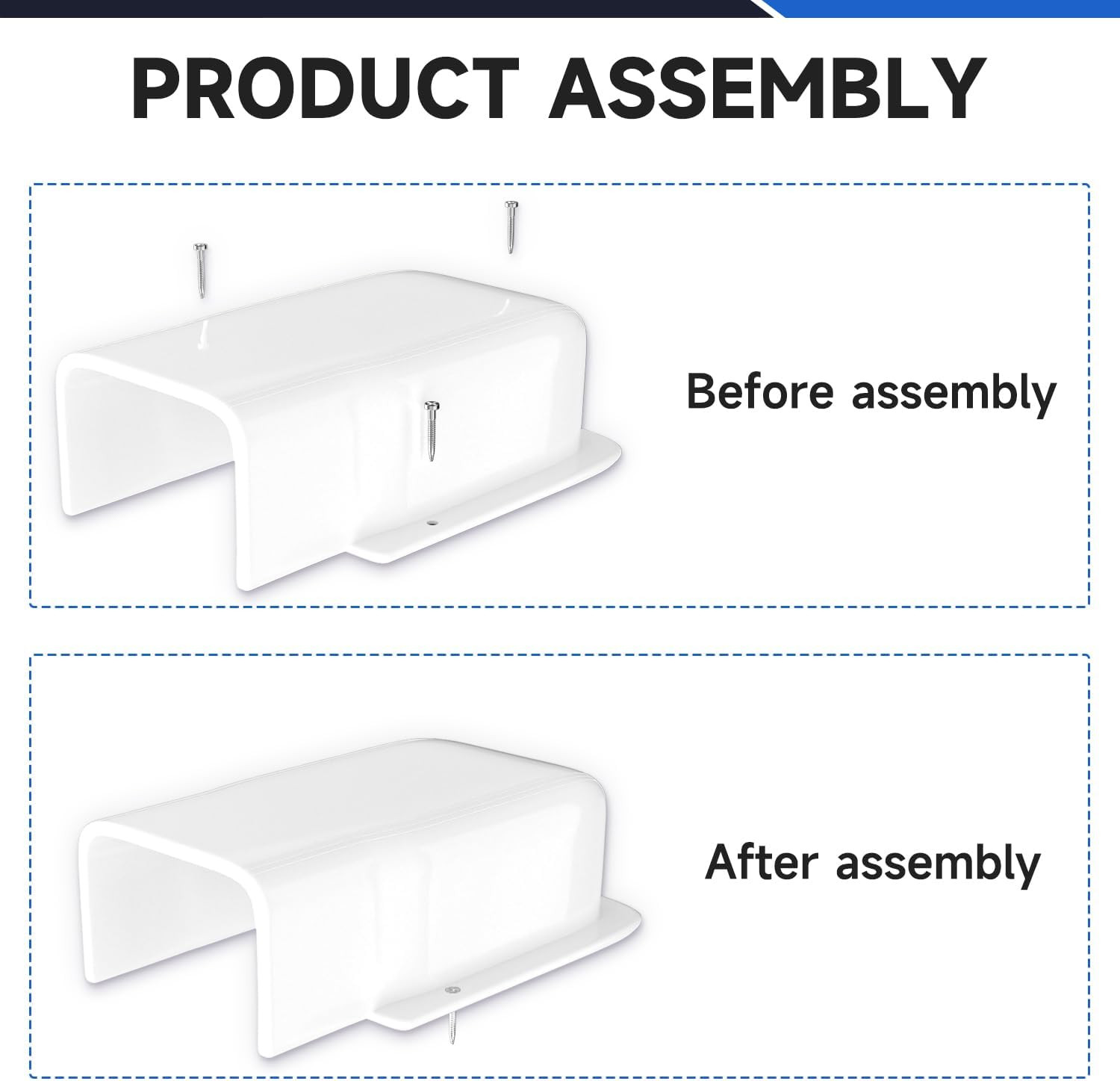 3'' Width Entry Wall Cover, Mini-Split Line Set Cover Accessories for Mini Split