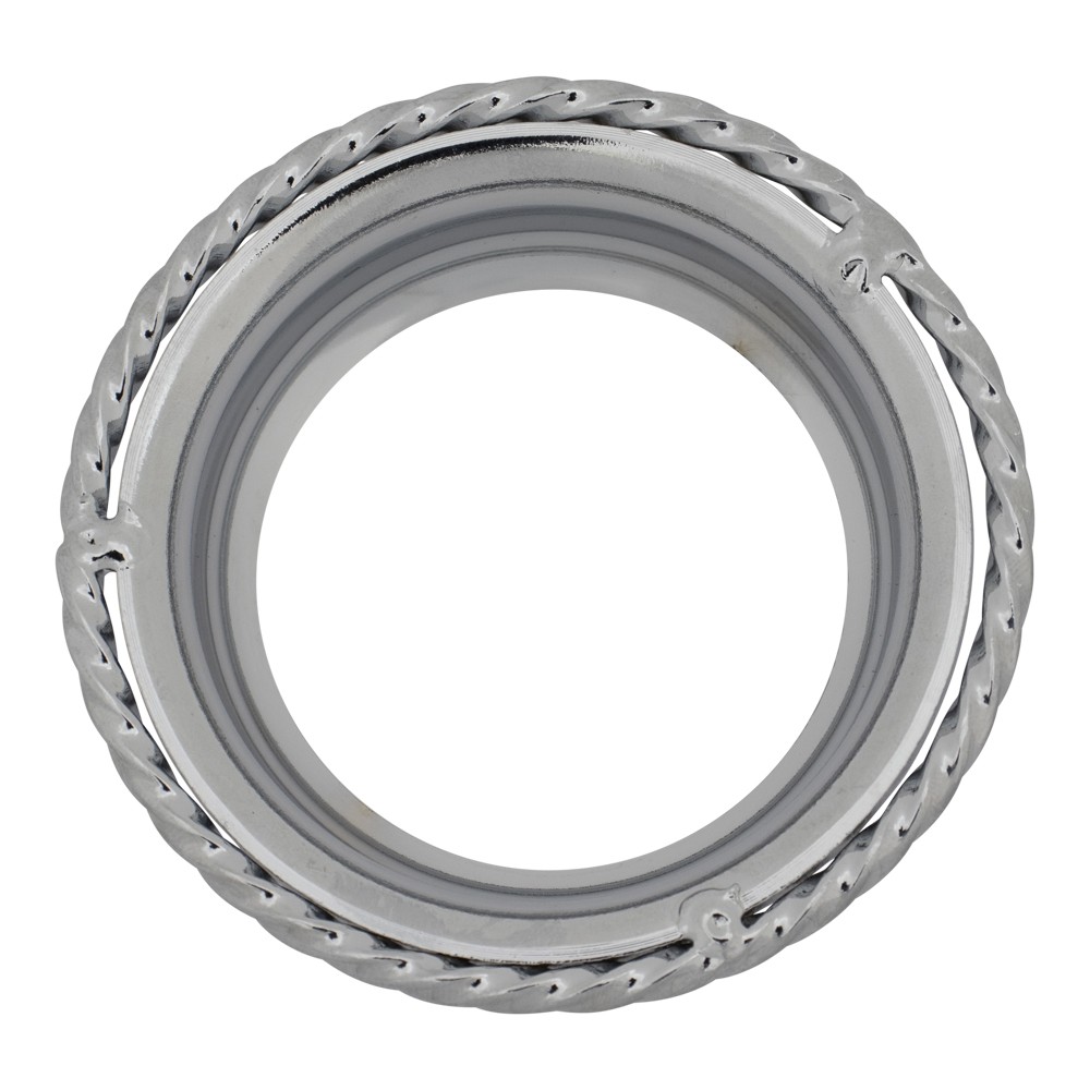 OG LOWRIDER CLASSIC 51MM SQUARE TWISTED BOTTOM BRACKET CUP CHROME