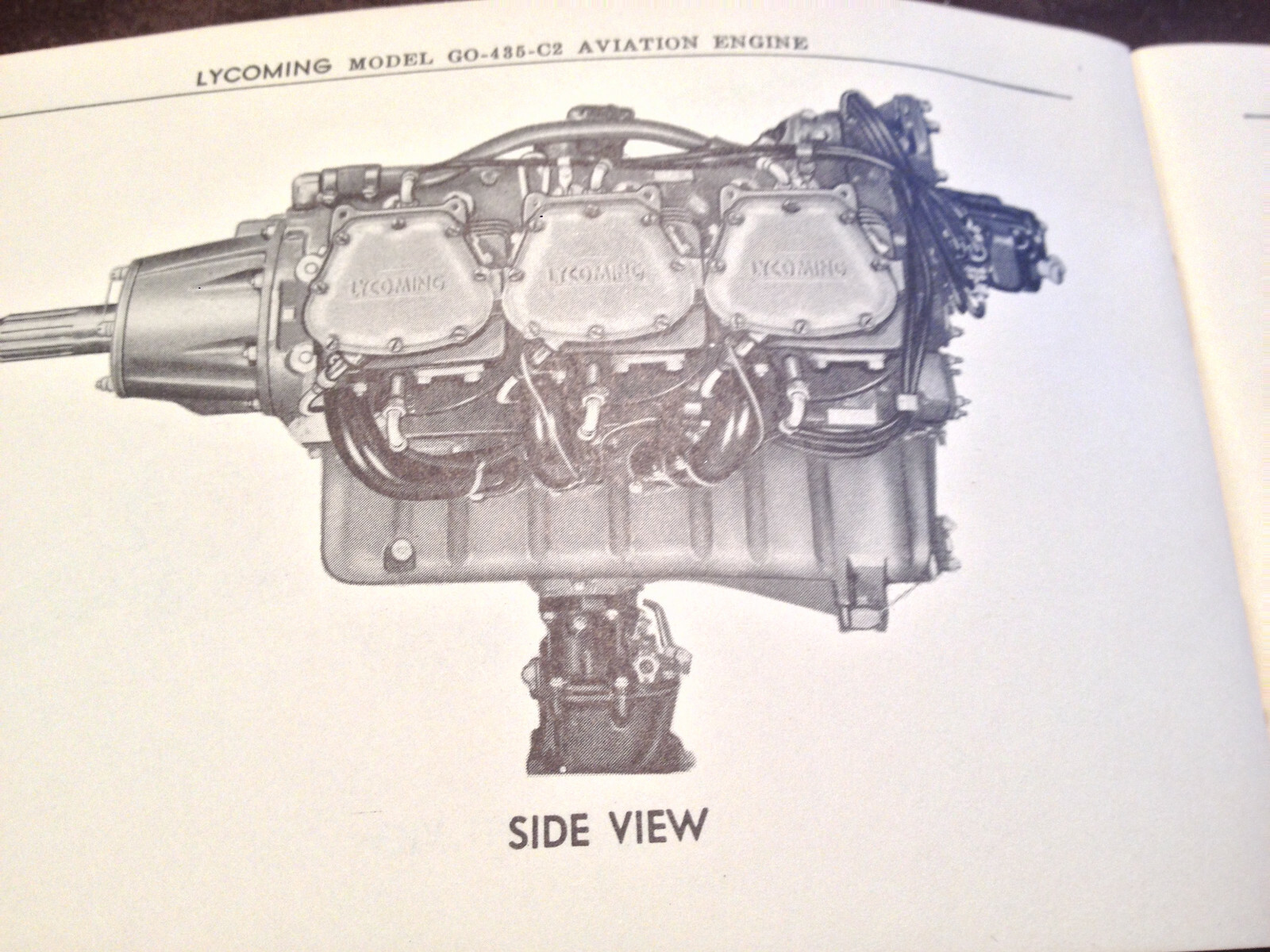 Lycoming GO-435-C2 Engine Operating Manual