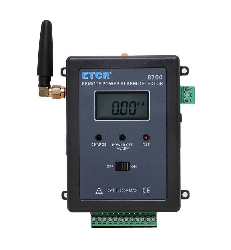 ETCR8700 Power Failure/Leakage Current Remote Alarm Monitor 0.00mA~60.0A ✦KD