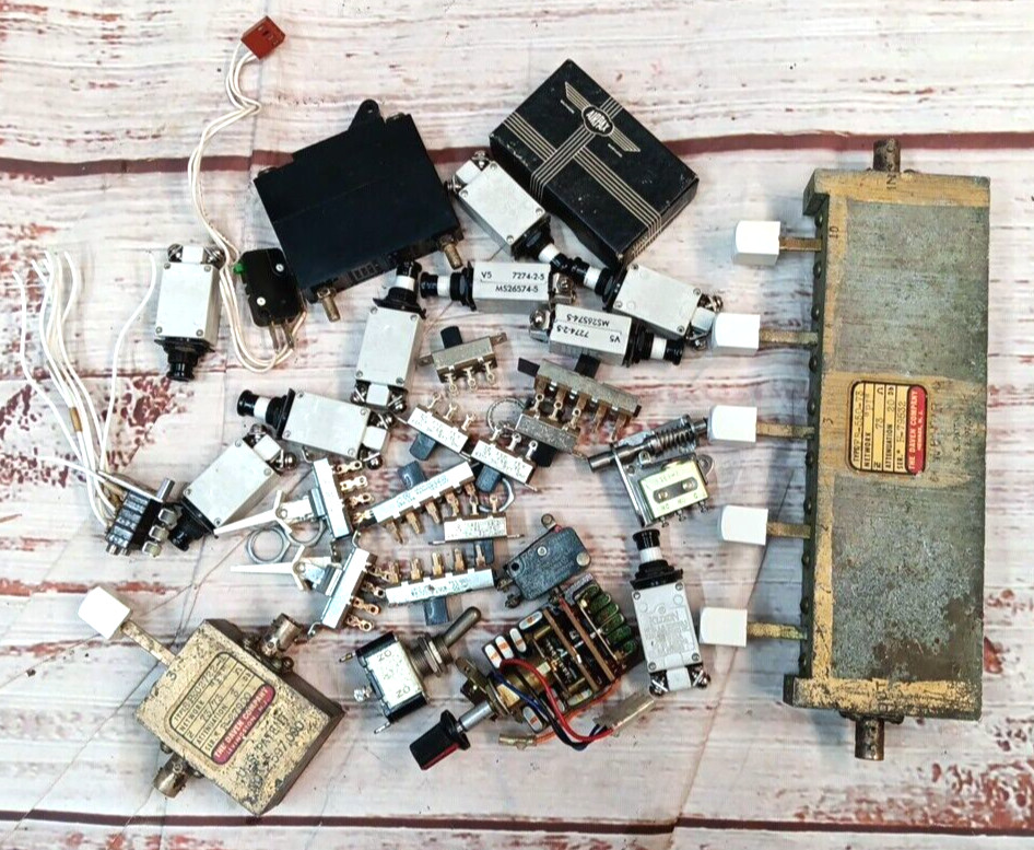 Vintage Switch Lot  RADIO, HAM, MISC - FREE SHIPPING