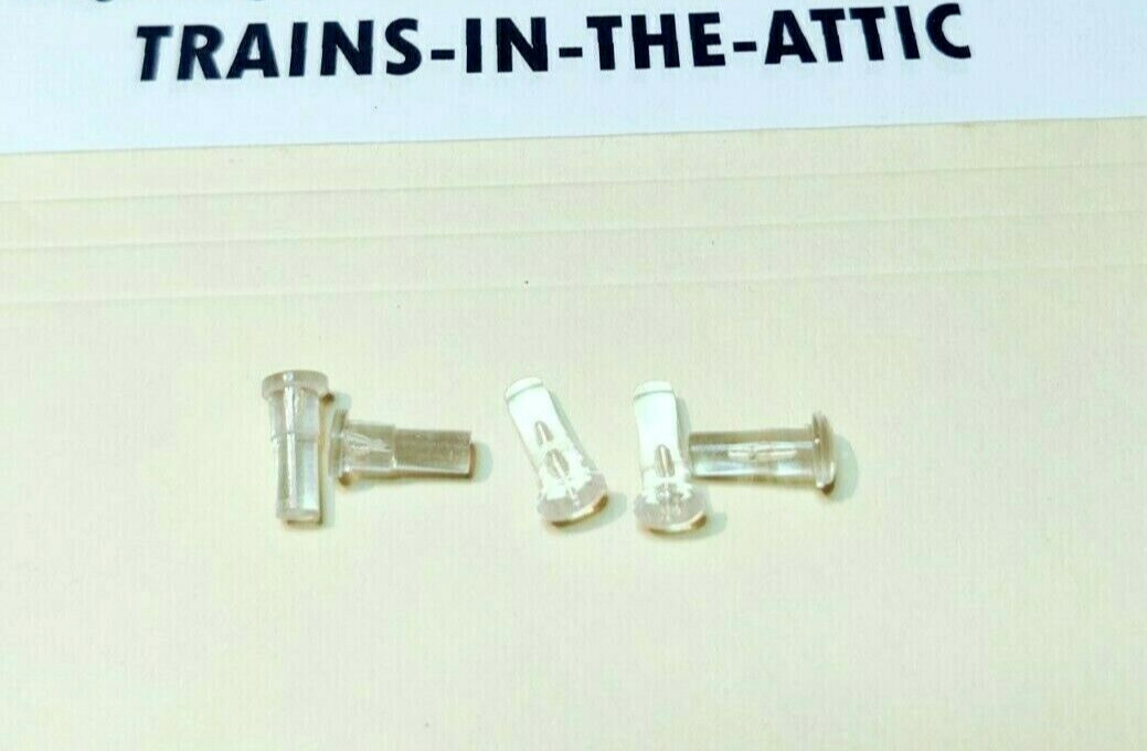 LIONEL HEADLIGHT LENS 1666E-20 FOR 2026 2037 646 2046 2056 STEAMERS & MORE 5 pcs