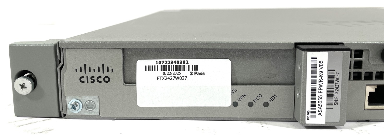 Cisco ASA5555-X Adaptive Security Appliance w/ 120GB SSD & Premium License