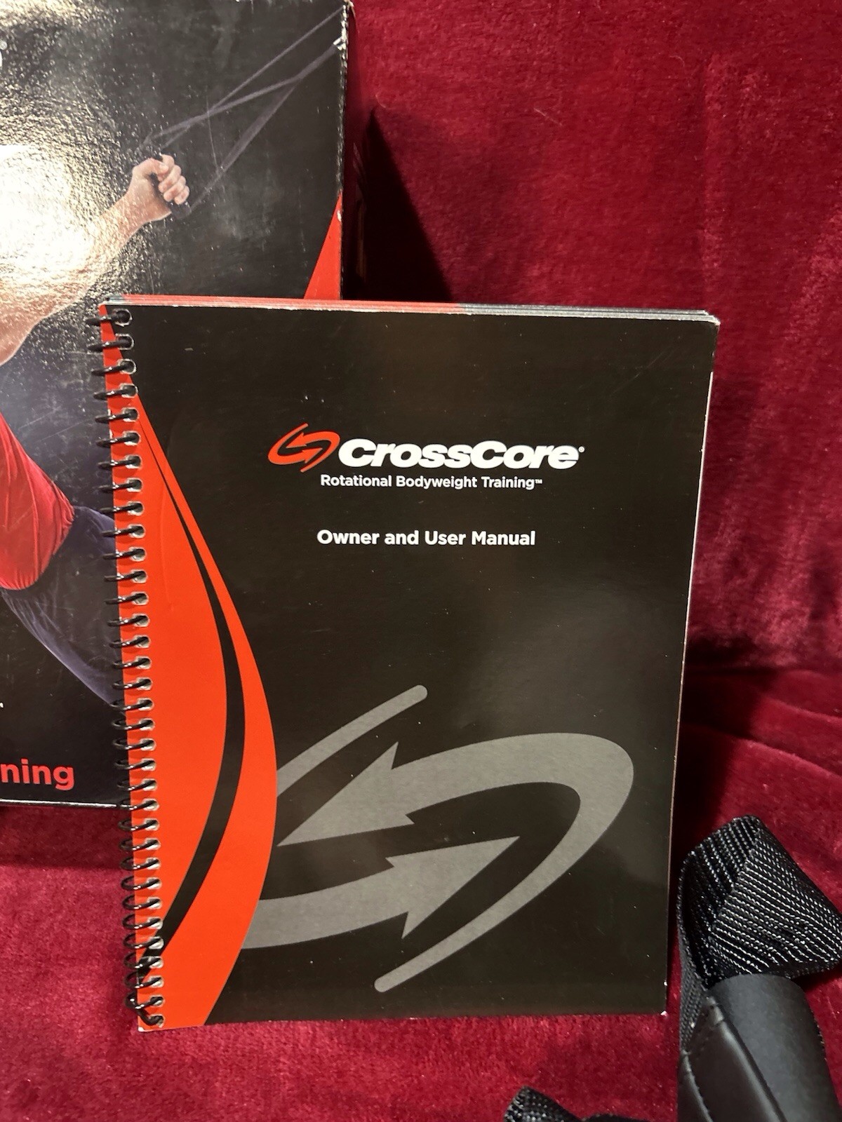 CrossCore 180 Complete Rotational Body Weight Training System DVD Manual New!