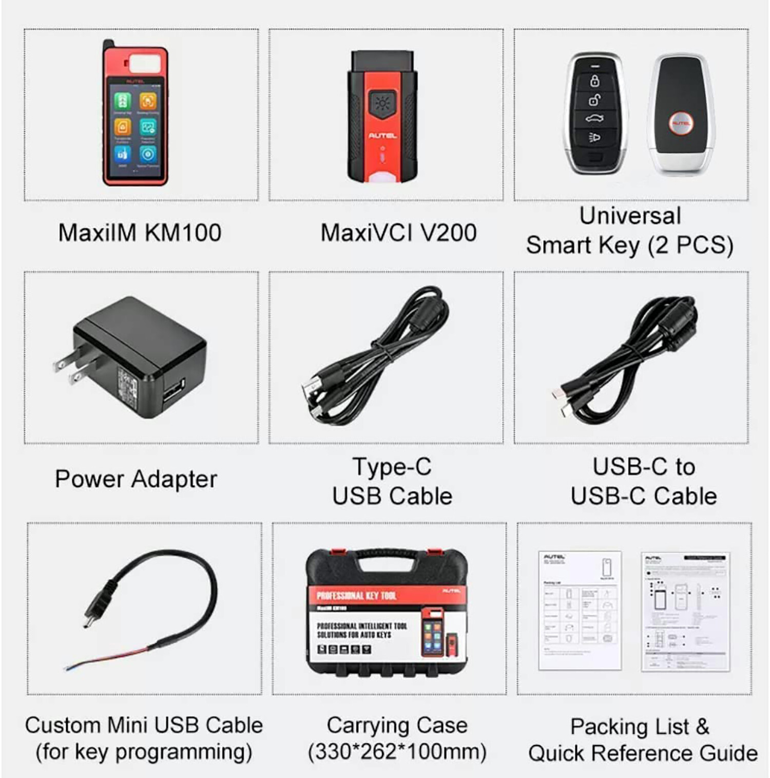 2025 Autel MaxiIM KM100 Key FOB PROGRAMMING Key Generation IMMObilizer 60s