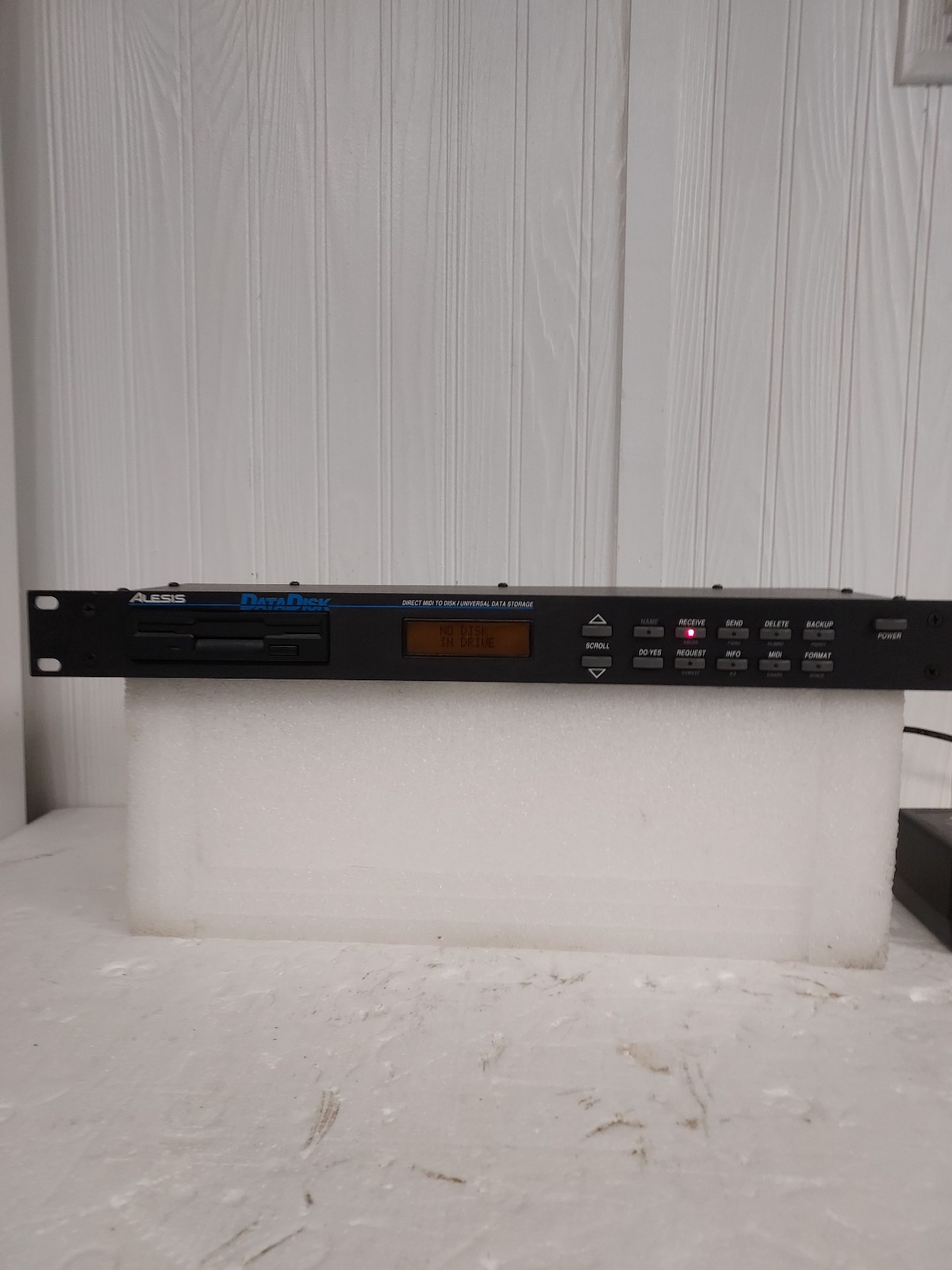 Alesis DataDisk Direct Midi to Disk / Universal Data Storage Module w/ PSU
