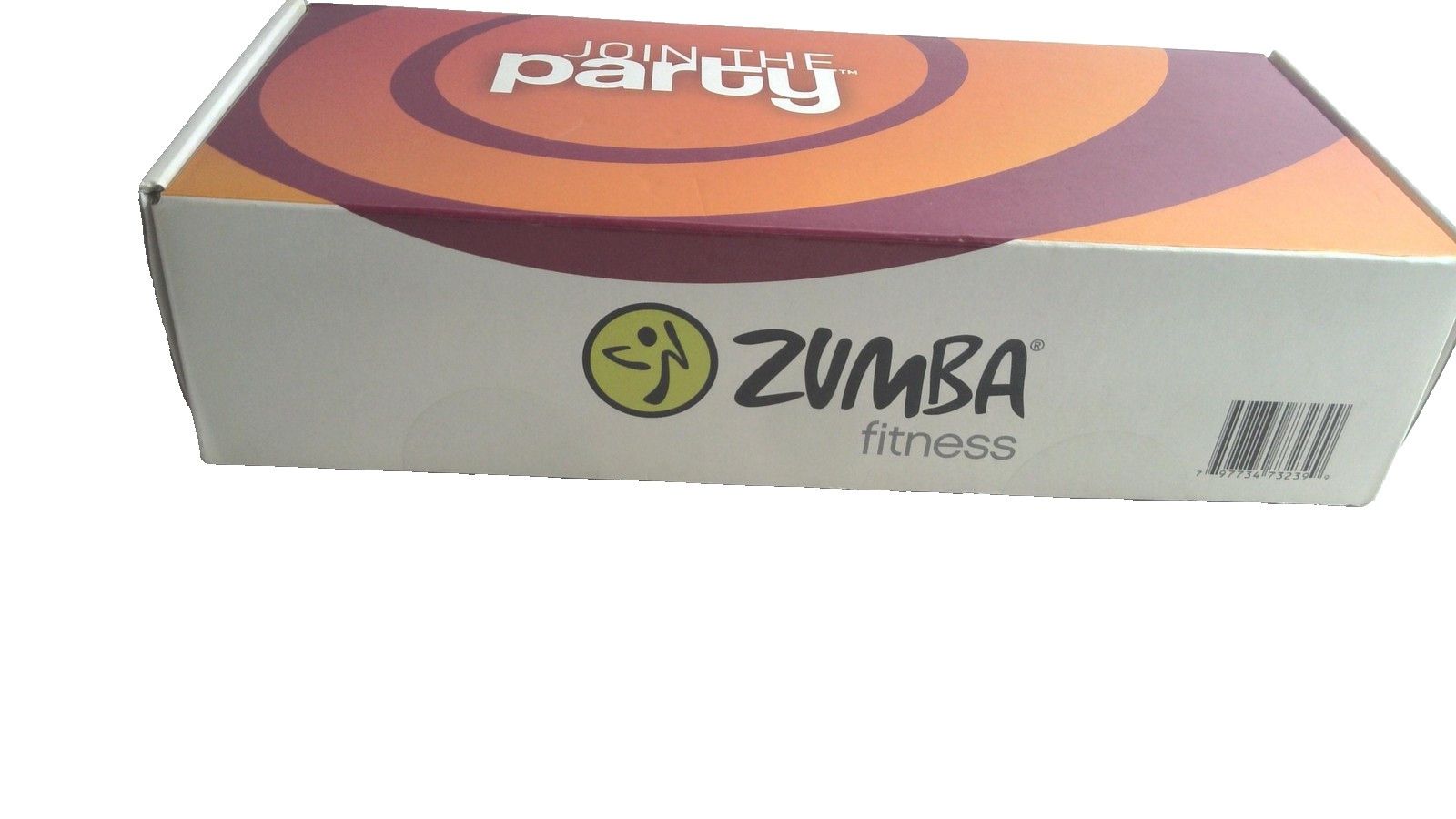 Zumba Fitness Toning Sticks Pair Hand Weights Box + Live Flat Abs DVD Guide