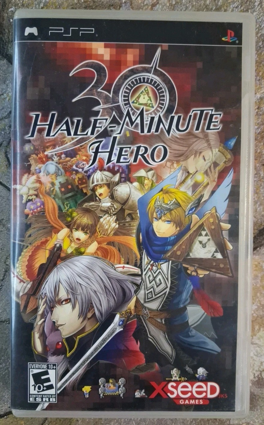 Half-Minute Hero Case Only - PlayStation Portable PSP *SEE DESC*