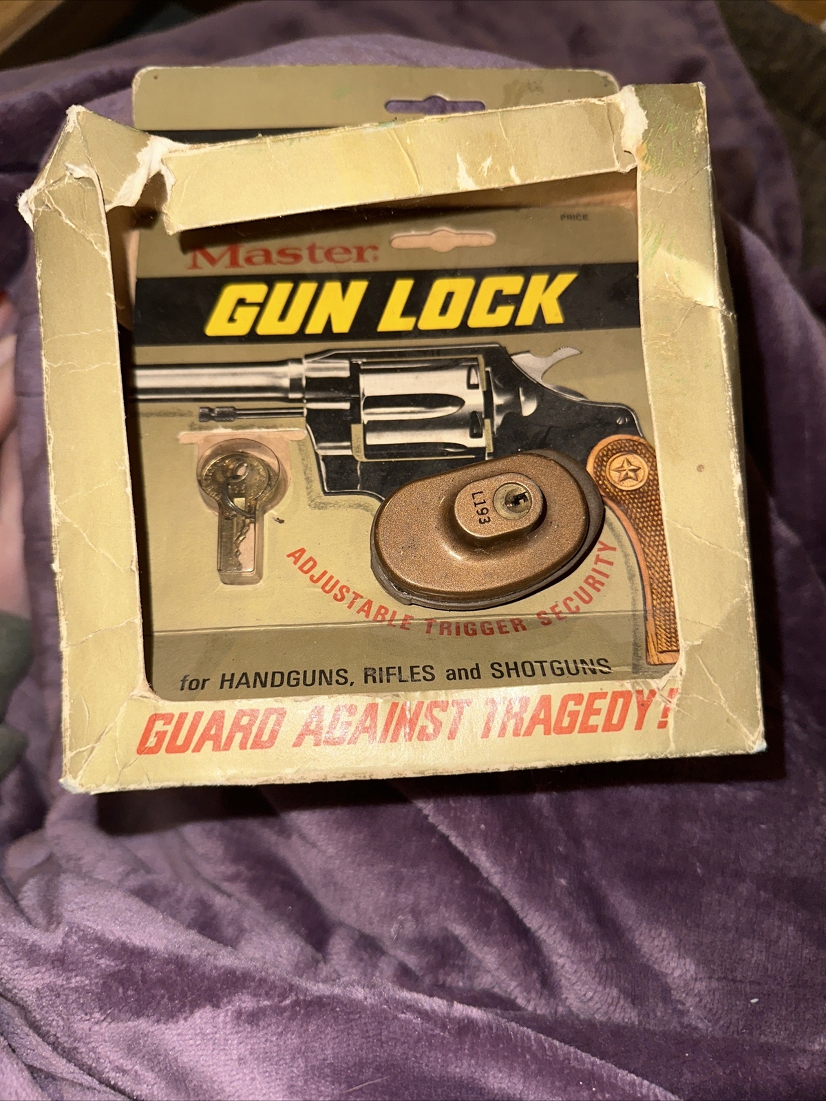 Master Gun Locks No. 90 Fits Most Handguns Rifles & Shotguns