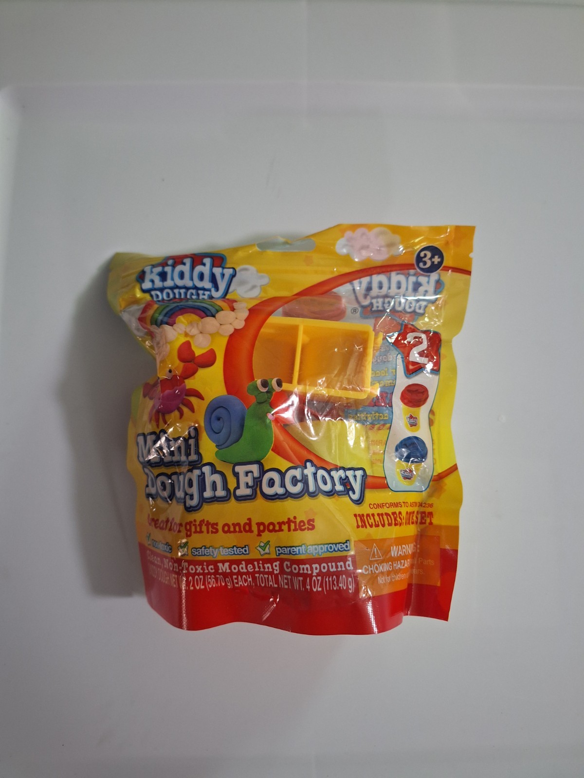 Kiddy Dough Mini Dough Factory Ages 3+ Non-Toxic
