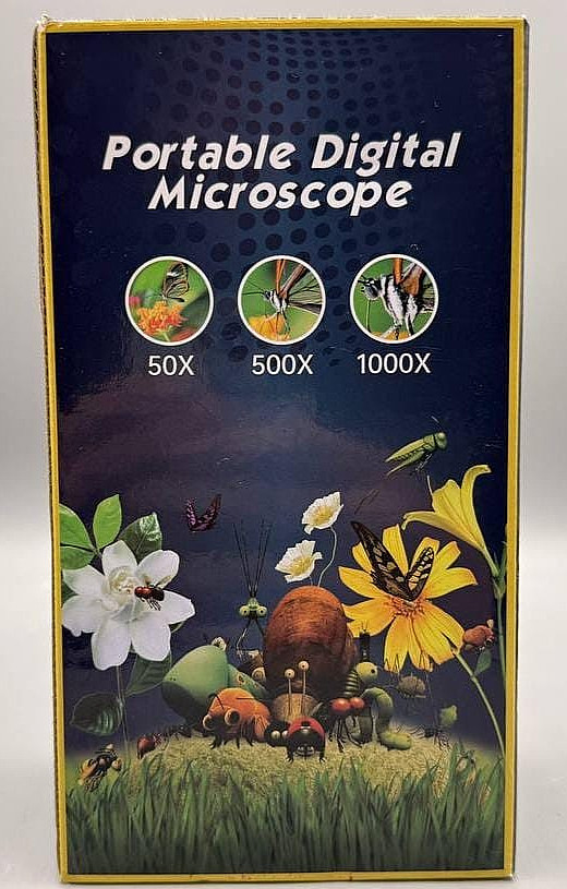IMICHI W2 Handheld Digital Microscope 1000X 2" IPS LCD Screen Coin Pocket Camera