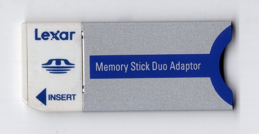 Lexar Genuine Camera Memory Stick Duo Adaptor / Adapter