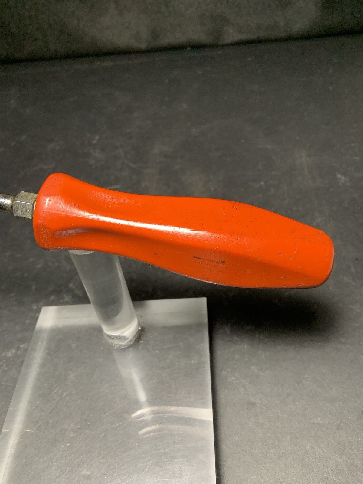 🇺🇸 🪛 Snap-on Tools Pre-Patent 1964 FIRE ENGINE RED Phillips Screwdriver RARE!