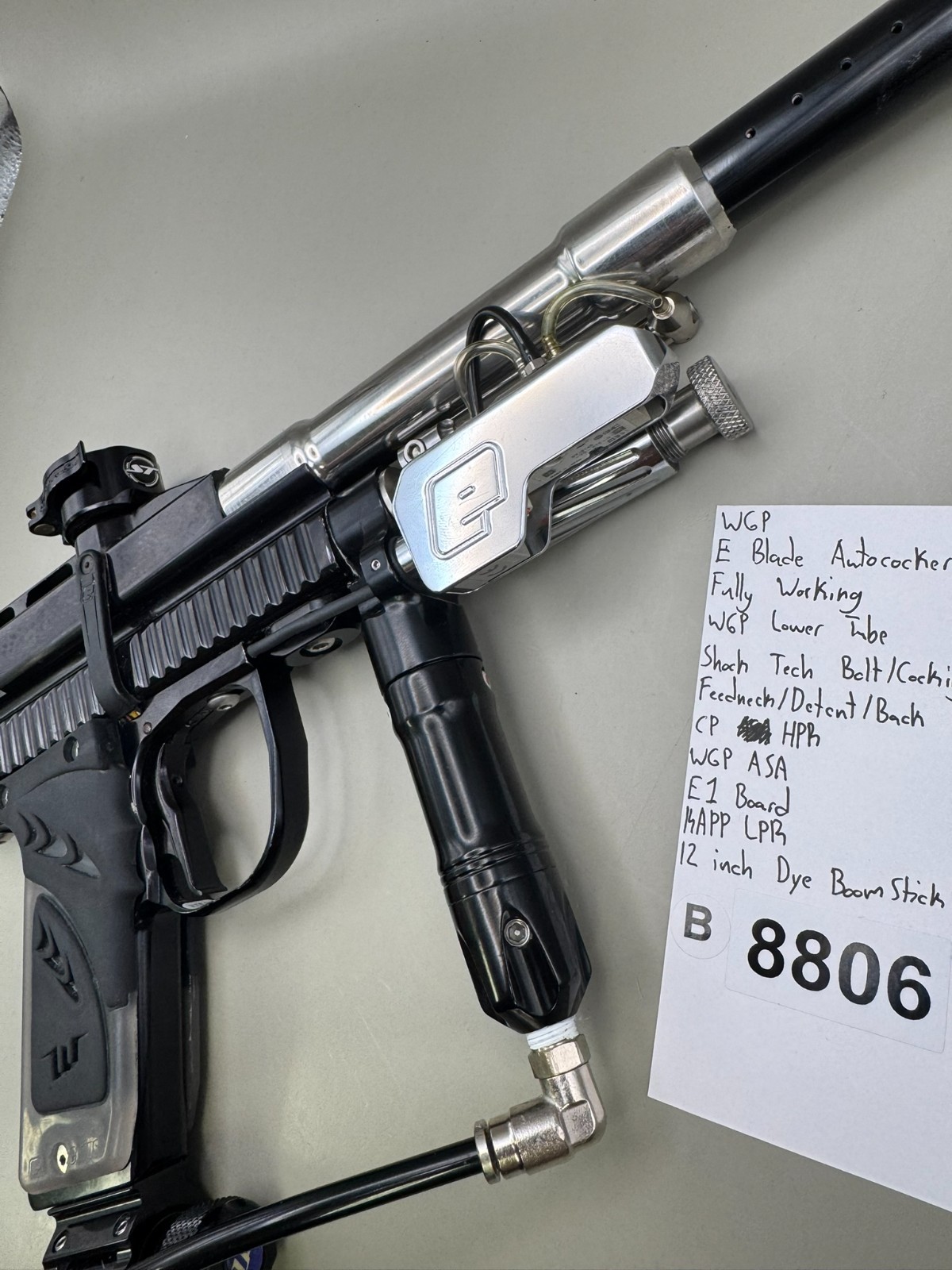 WGP E-Blade Autococker - Paintball Marker Fully Working