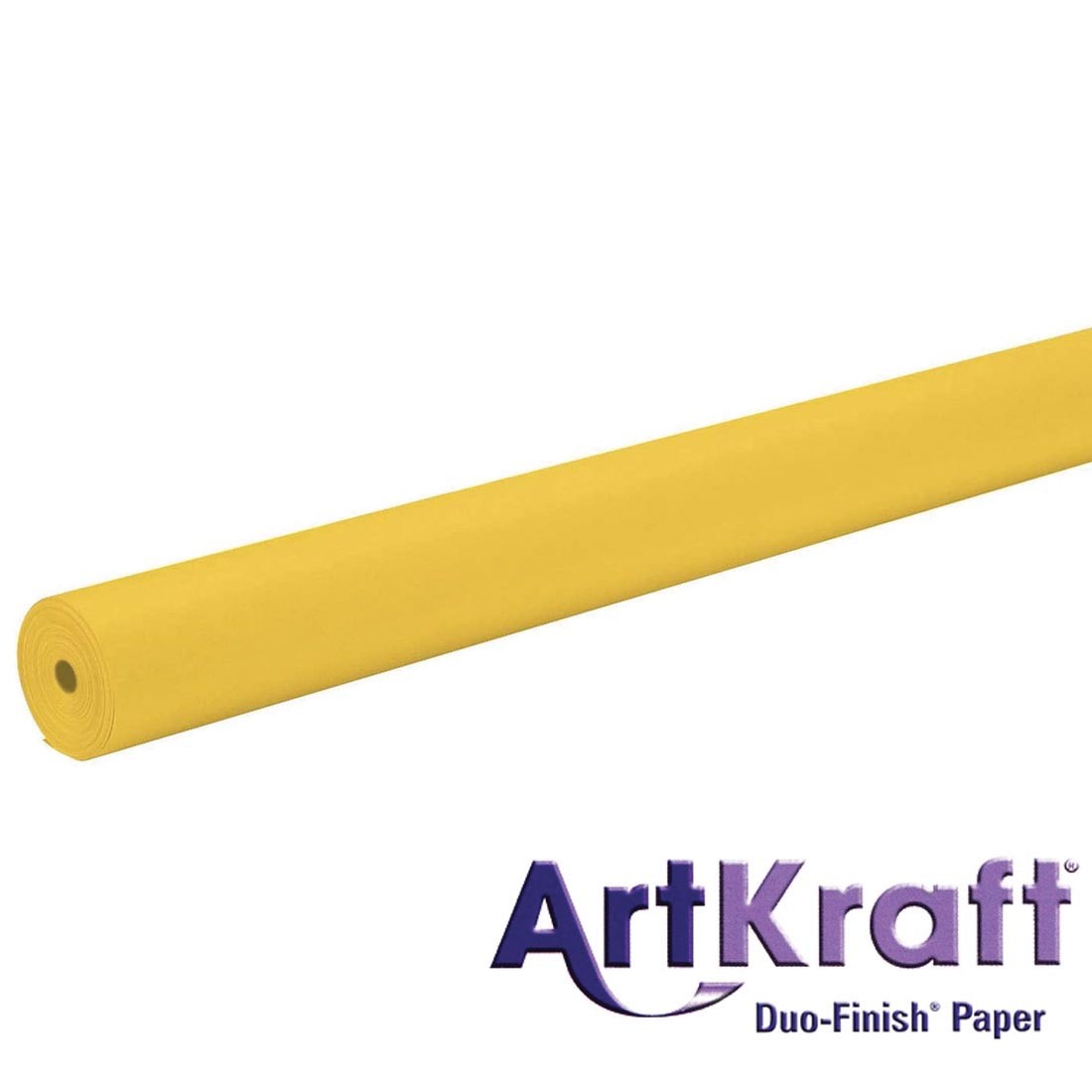 ArtKraft Duo-Finish Paper Roll 48" x 200 ft. Canary
