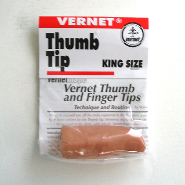 N Vernet Thumb Tip King Size Large Magic Trick + Bonus Match & Improved Vanish