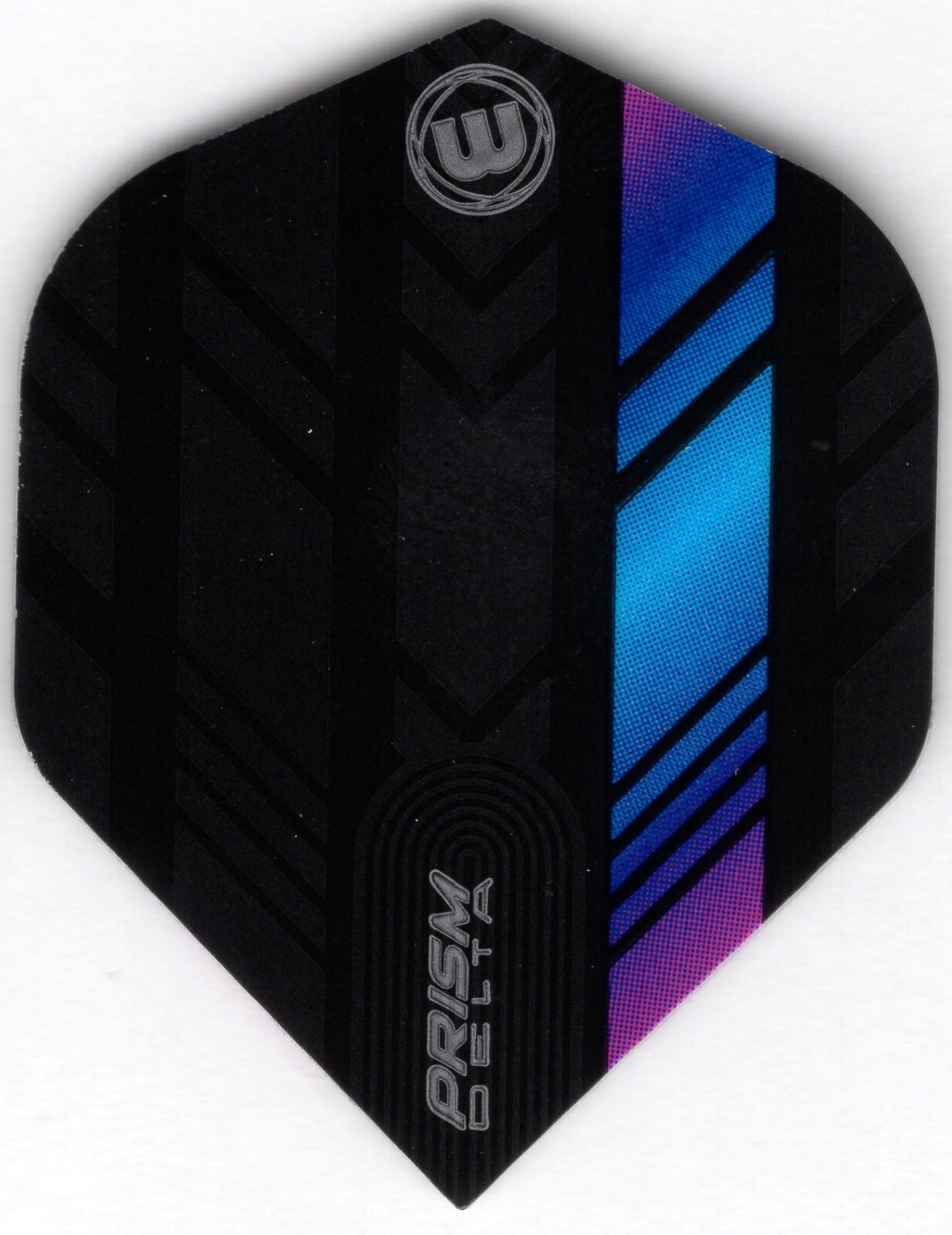 WINMAU PRISM Delta Black Dart Flights: 3 per set