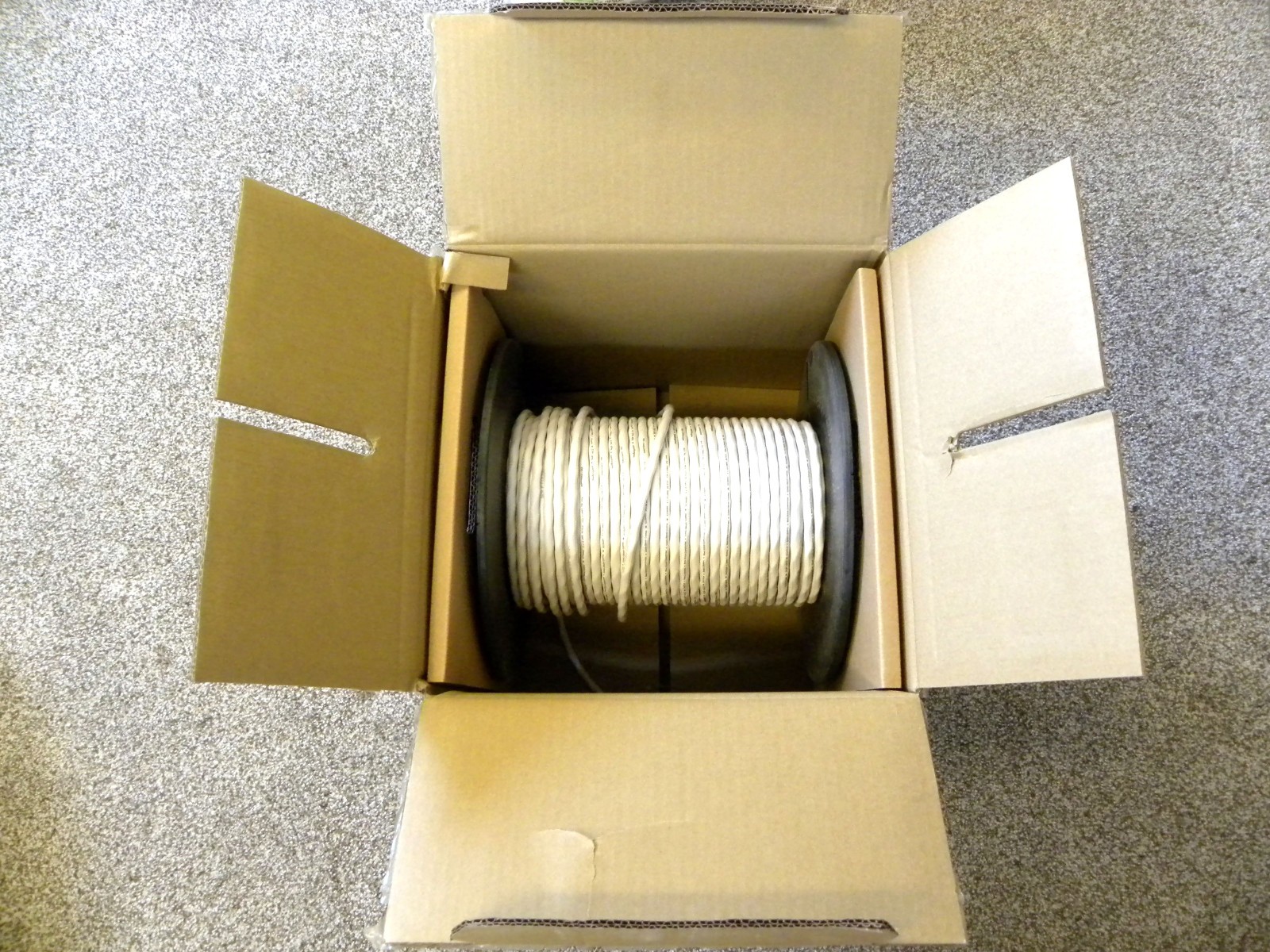 1-ft AudioQuest High Performance Speaker Cable Wire SLiP-DB 14/2 White In-Wall