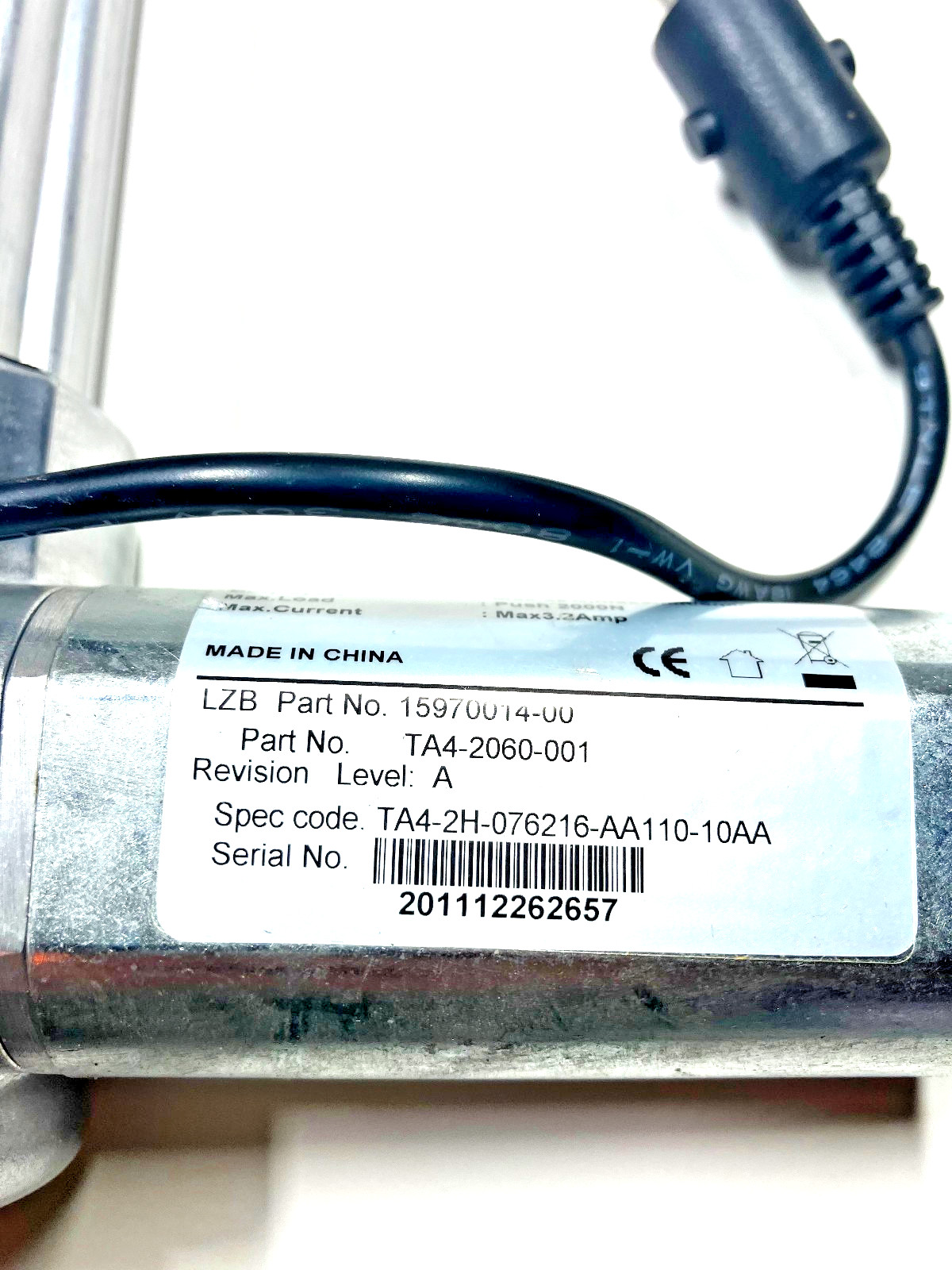 La-Z-Boy HEAVY DUTY 15970014-00 TiMotion TA4-2060-001 Replaces 10.000036.0001