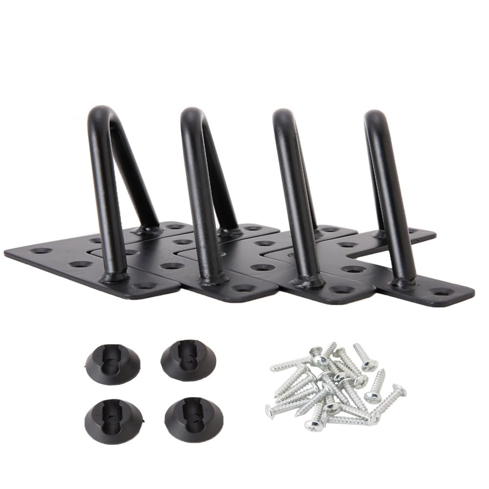 2 Inch Hairpin Legs Solid Steel Furniture Table Feet 4pcs, Heavy Duty Hairpin...