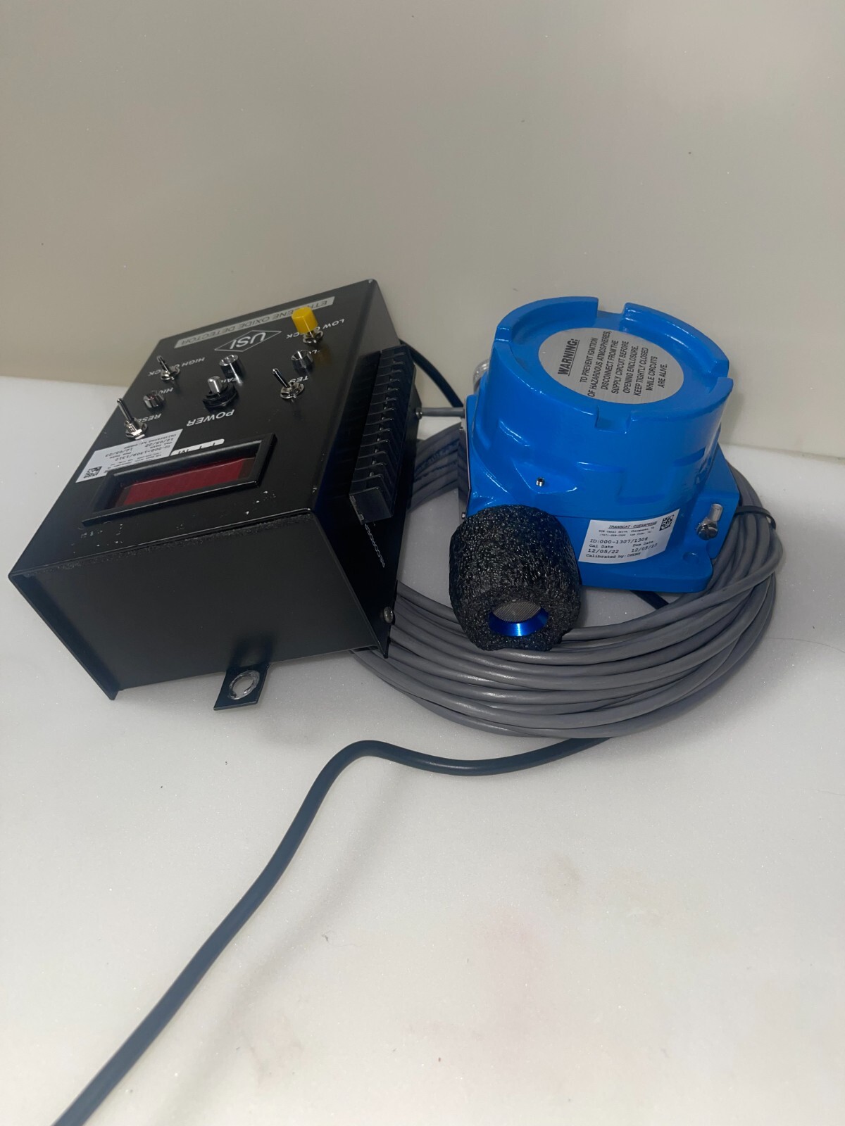 NEW OPEN BOX USI Ethylene Oxide Detector with Controller - New – Open box