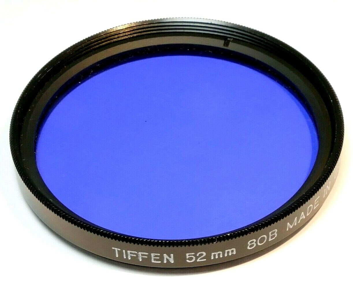 Tiffen 52mm Filter 80B Blue cooling