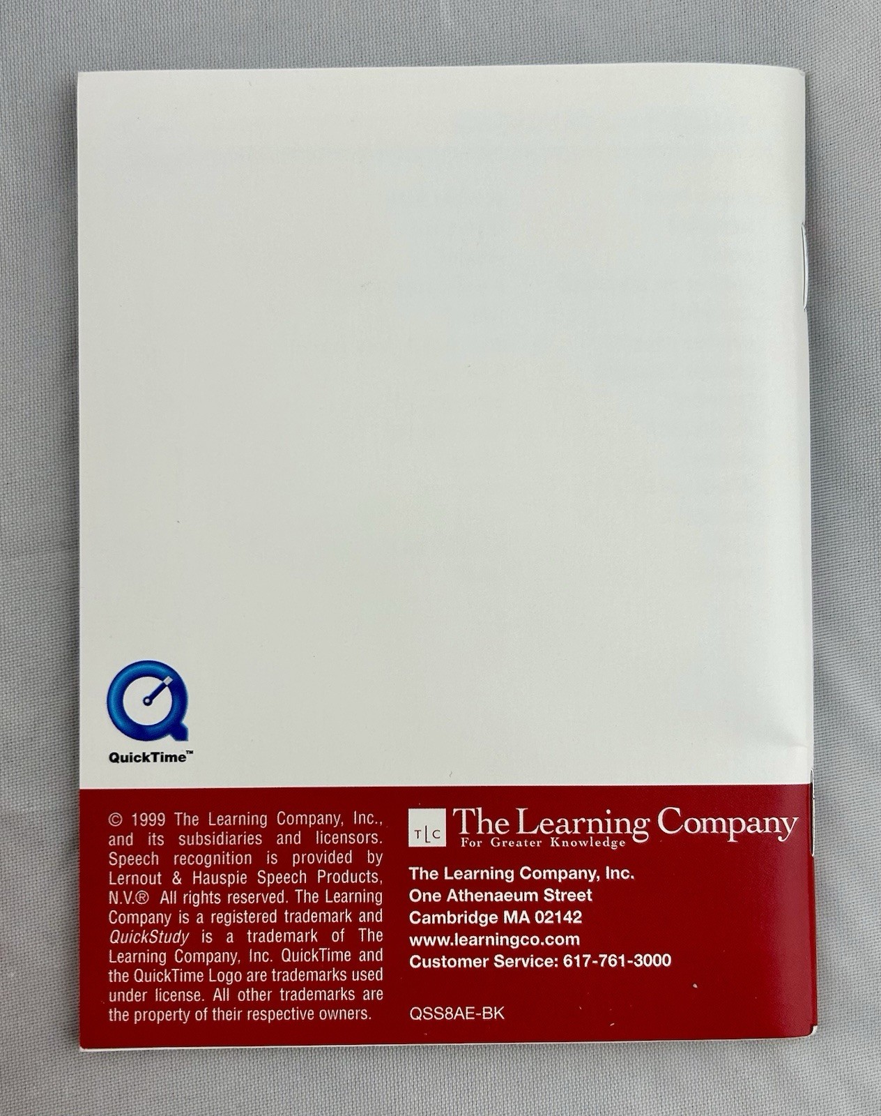 1998 Quick Study Conversational Spanish Learning Company Education 3-CD Set