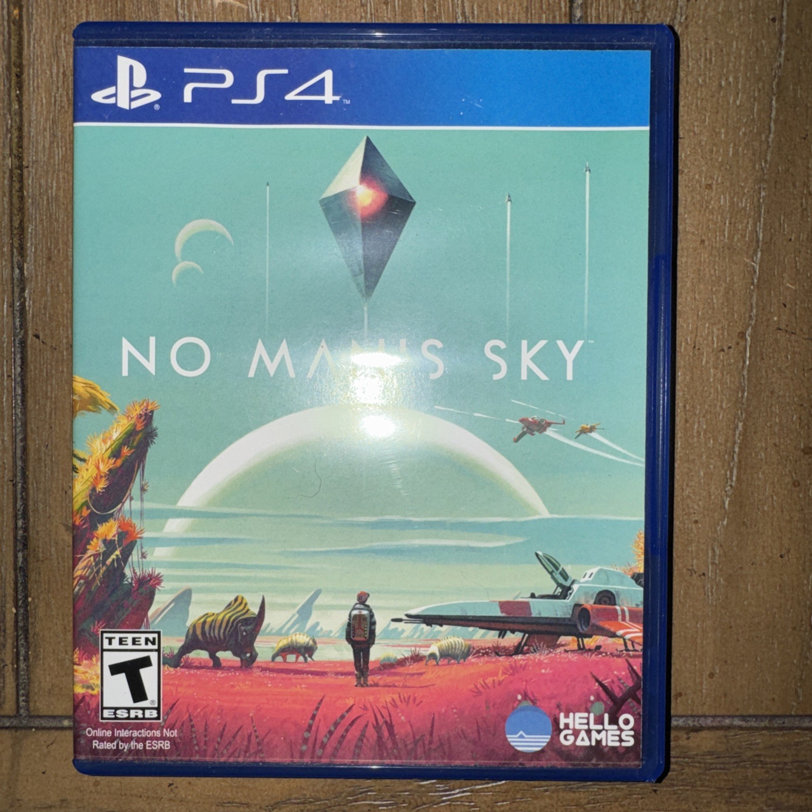 No Man's Sky PS4 OEM Replacement Case Cover Art Only No Disc No Manual