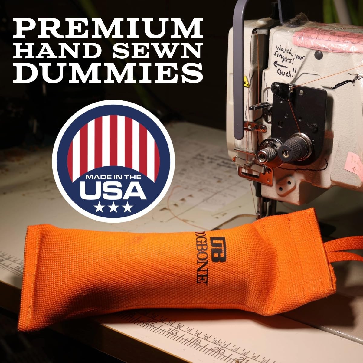 DogBone White Small Firehose Bumper