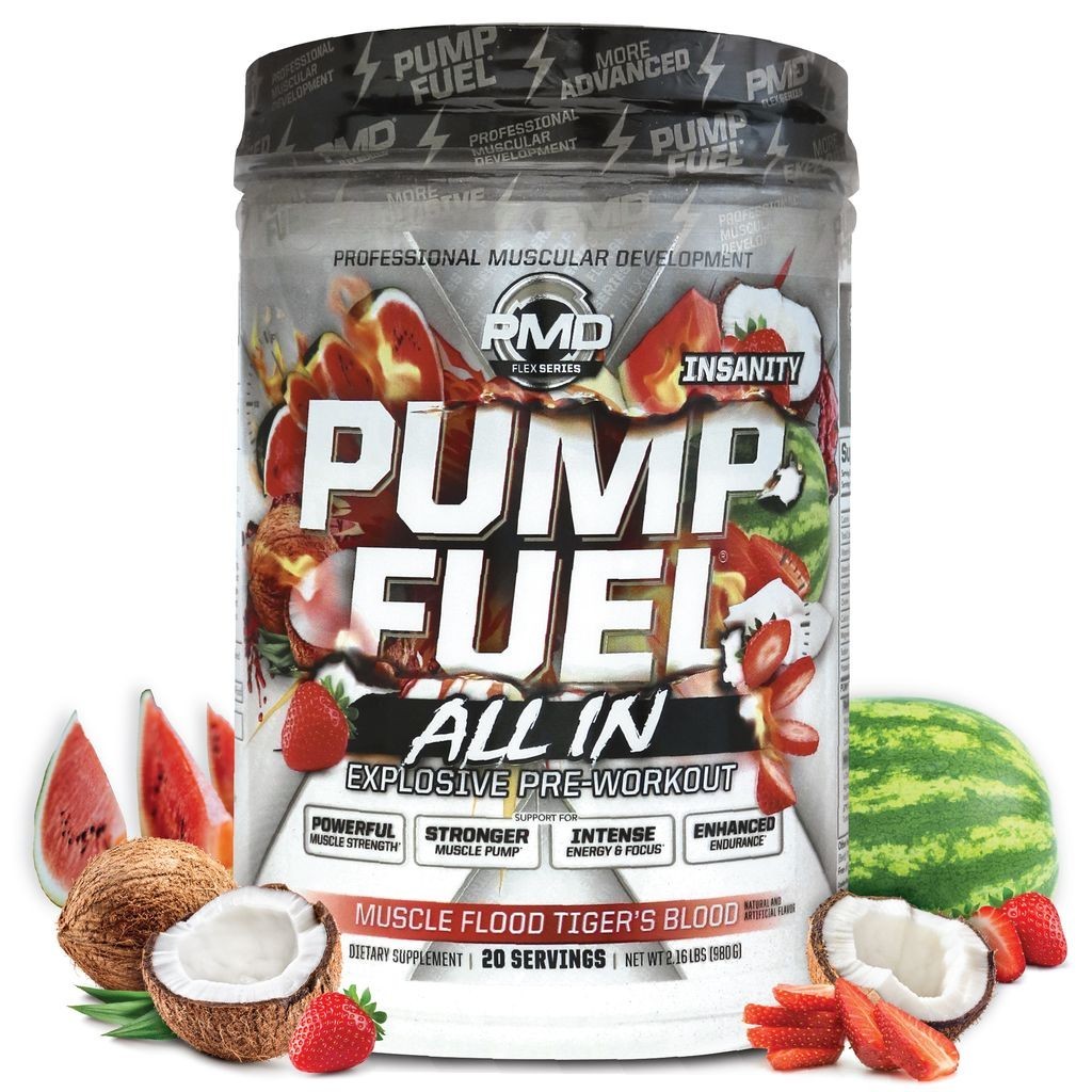 Pump Fuel ALL IN Insanity Ultimate Muscle Pump Supplement & Pre Workout Powder