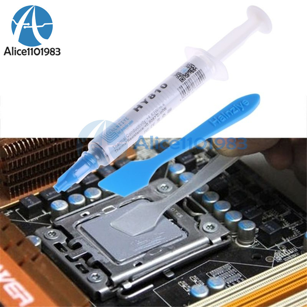 2PCS 2G HY810-OP2G Extreme High Quality CPU Thermal Grease with A Plastic Tool