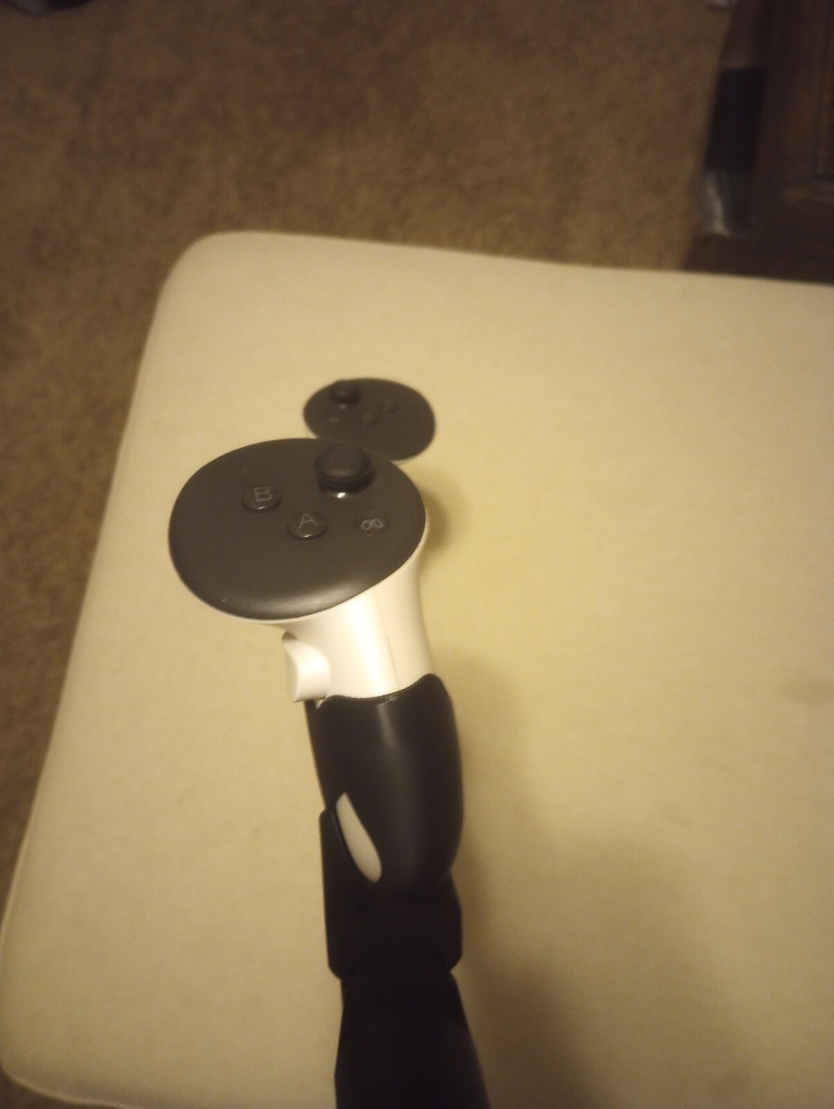 Adjustable VR Gunstock for Quest 2- White