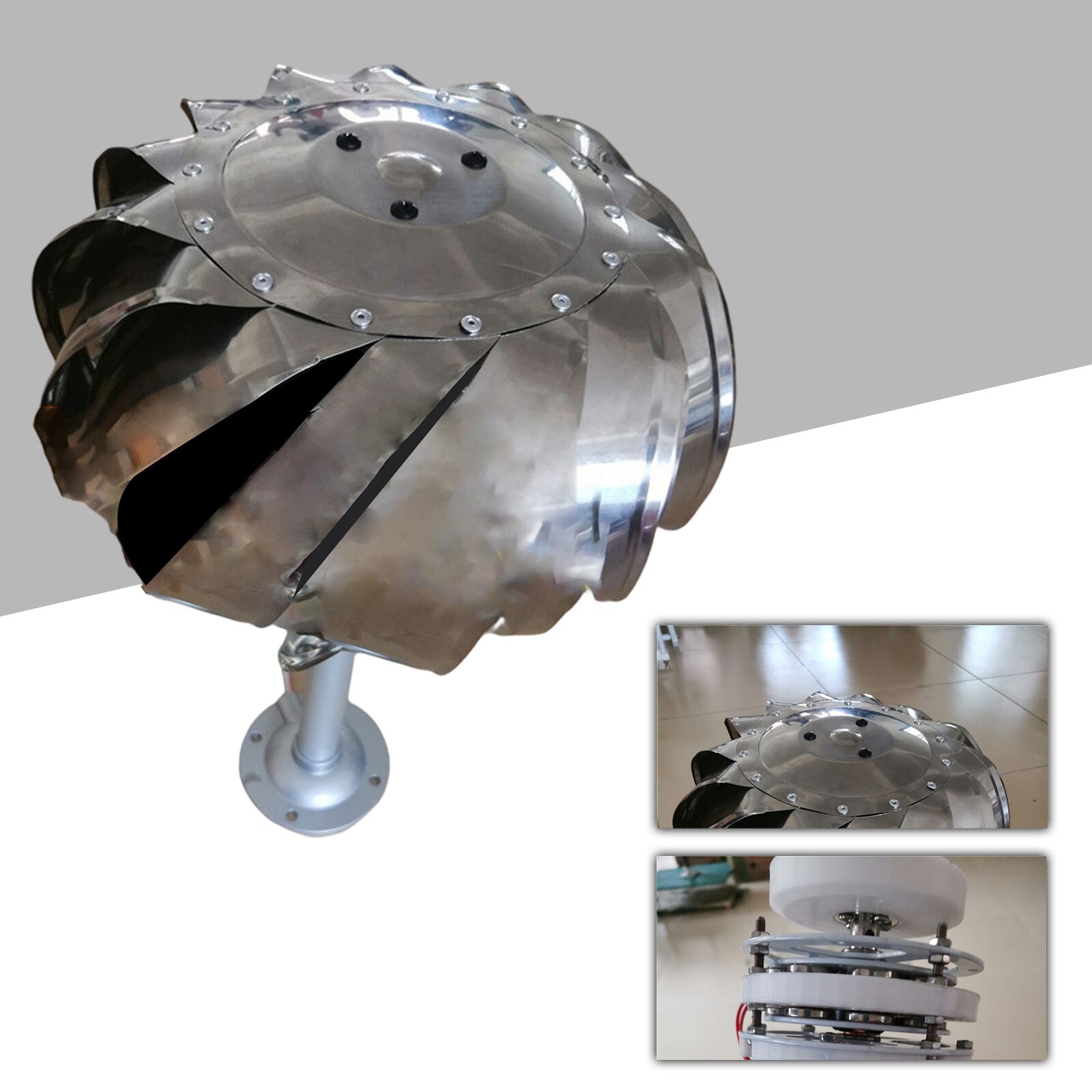 Wind Ball Type Multi-blade Start Low Wind Speed Vertical Wind Ironless Generator