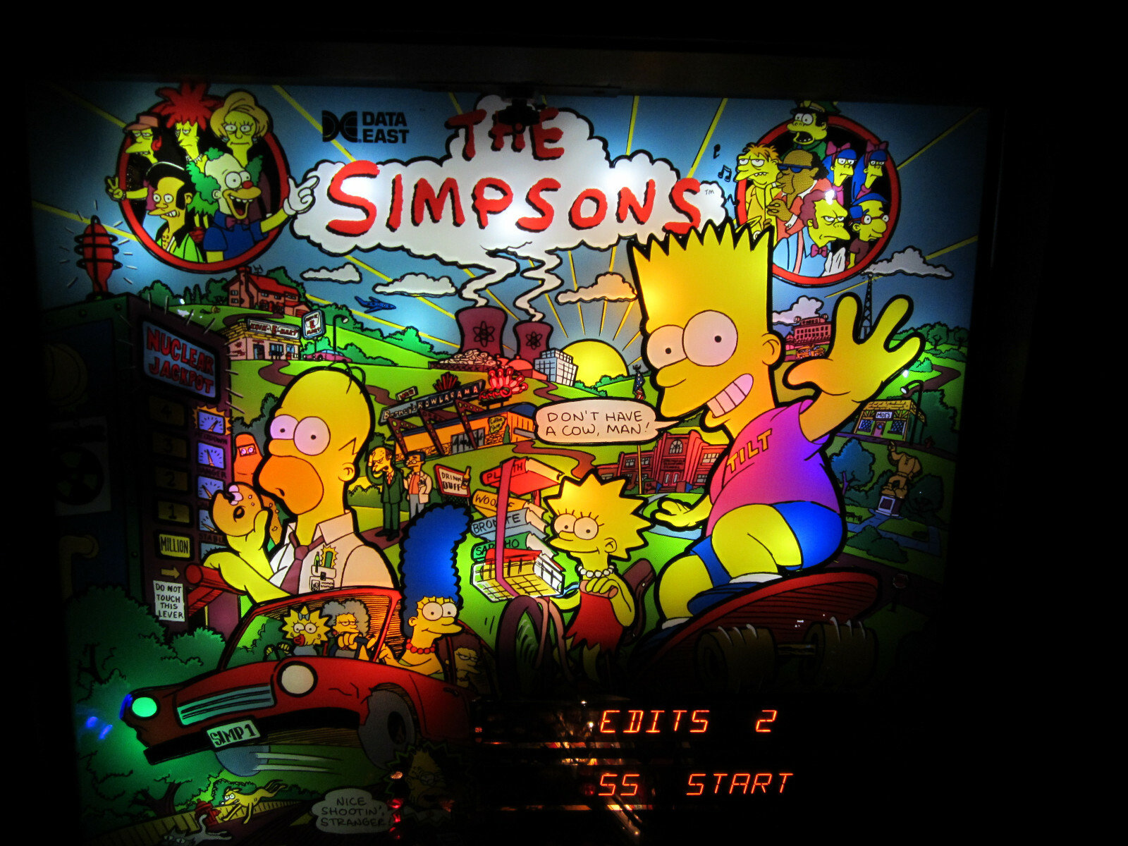 SIMPSONS Pinball - NON GHOSTING LED Lighting Kit custom SUPER BRIGHT KIT