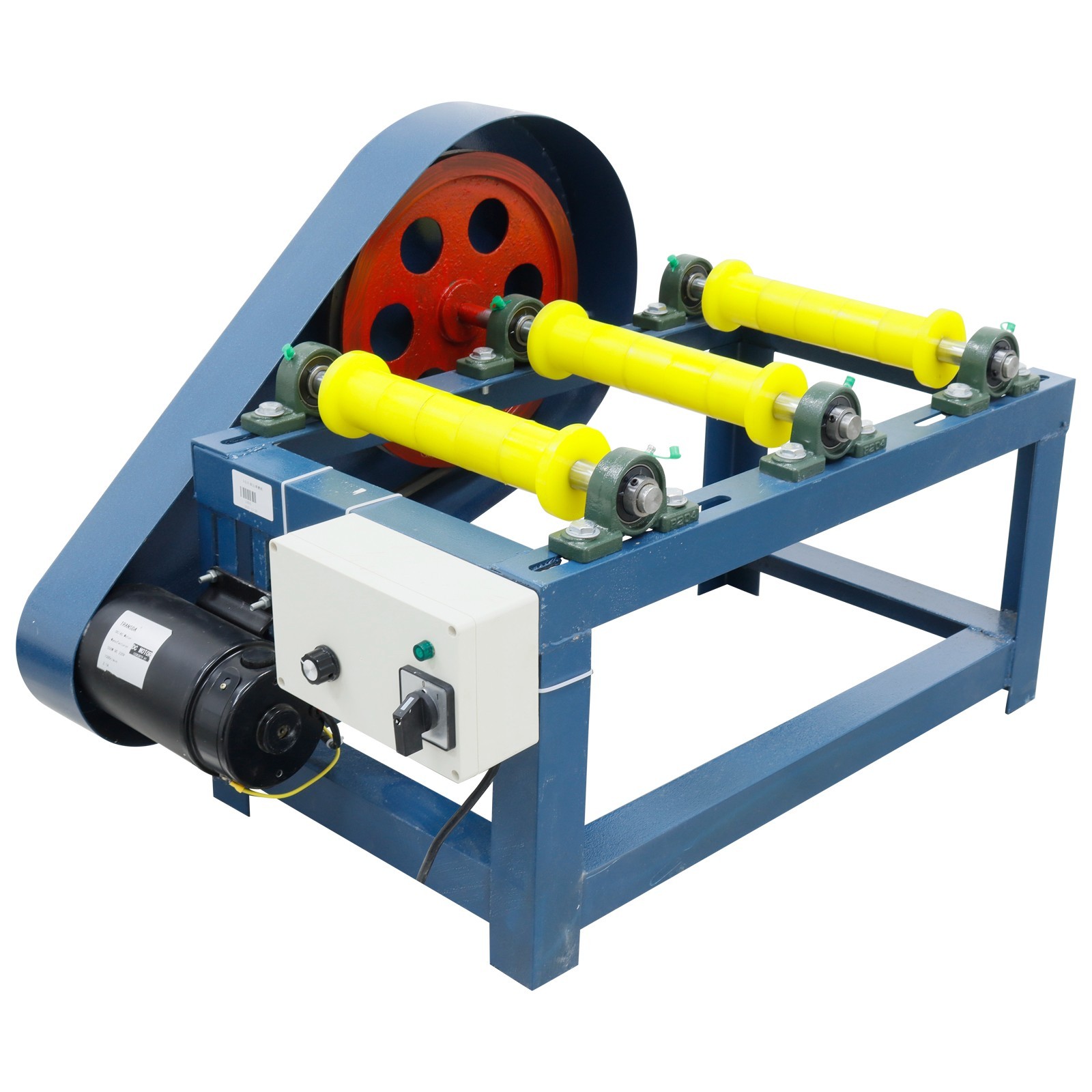 Horizontal Ball Mill Grinder 5L Capacity Dual Ceramic Jars Alumina Balls 220V